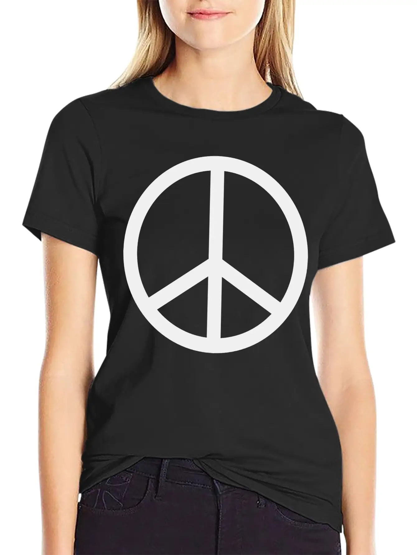 Peace Timeless Short Sleeve Tee – Comfy And Minimalist Design