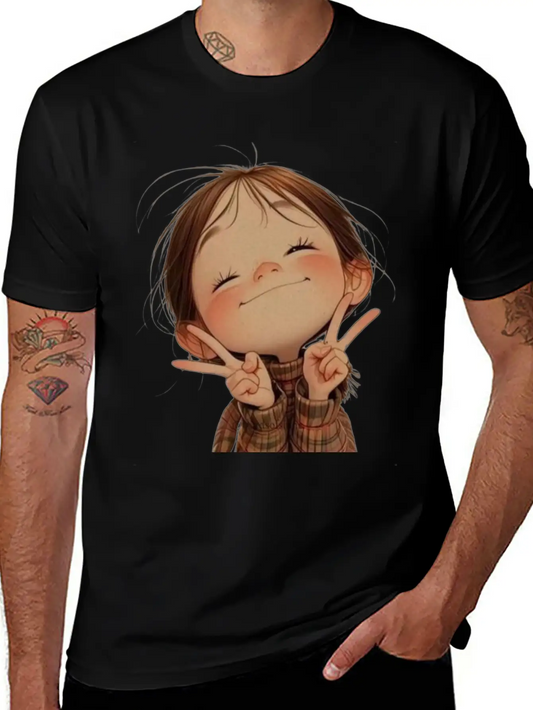Peaceful Serenity Essential Unisex Summer Tee – Soft Cotton Casual Fit