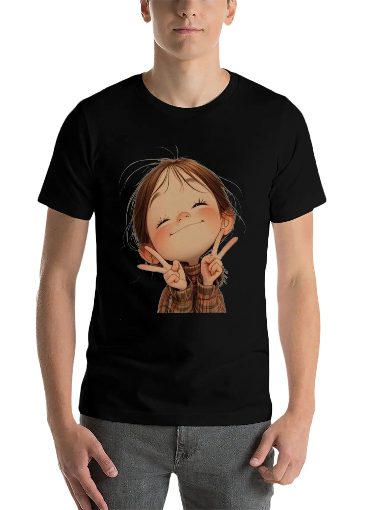 Peaceful Serenity Essential Unisex Summer Tee – Soft Cotton Casual Fit