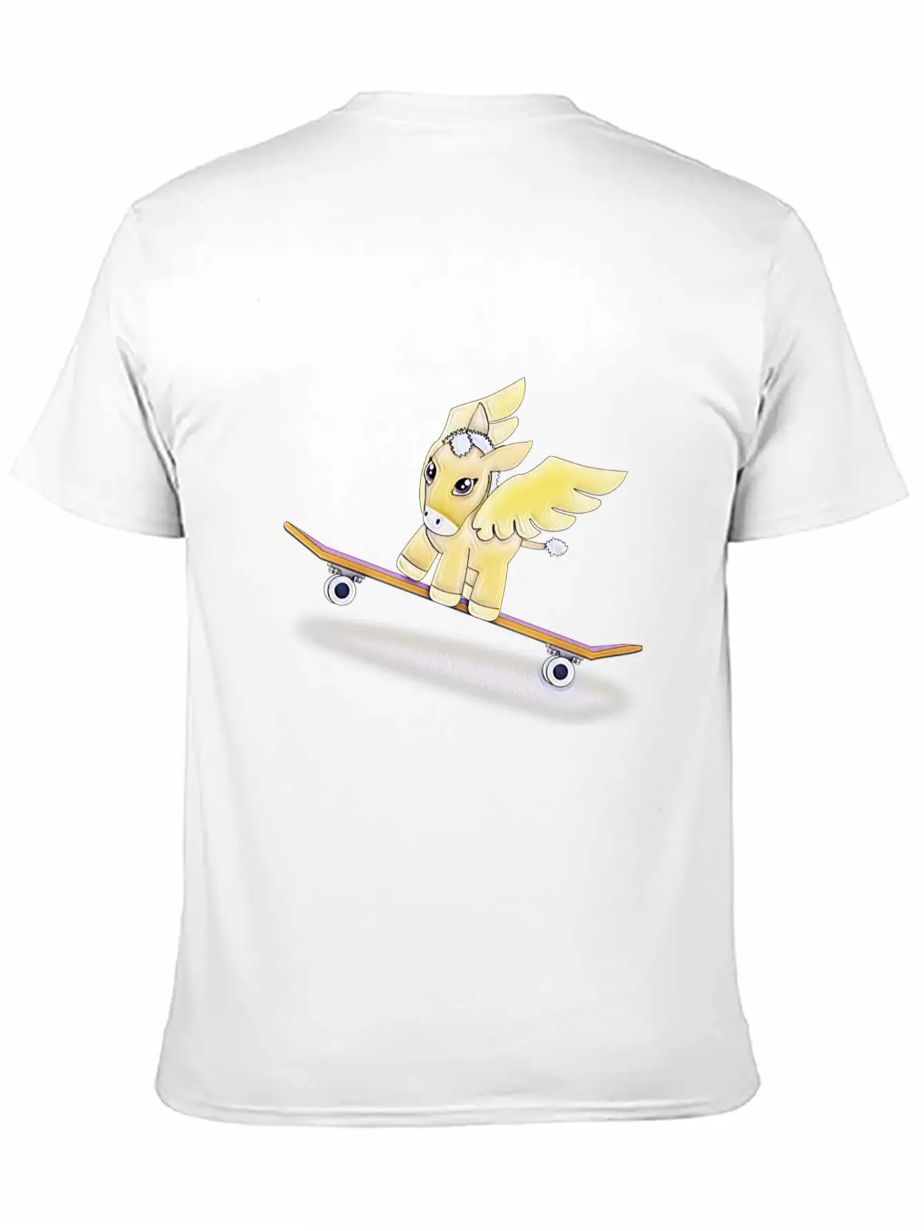 Pegasus Skater Essential Unisex Summer Tee – Soft Cotton Casual Fit