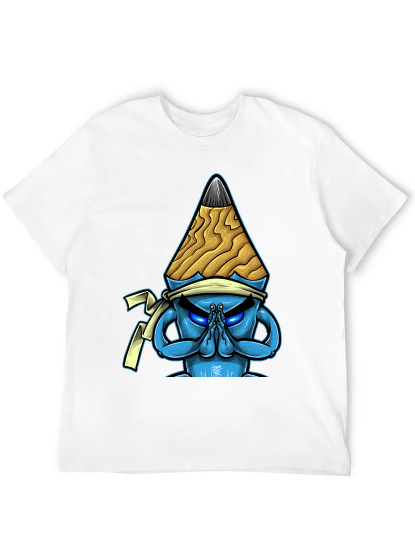 Pencil Monk Unisex Casual T-Shirt – Clean Design For Daily Comfort
