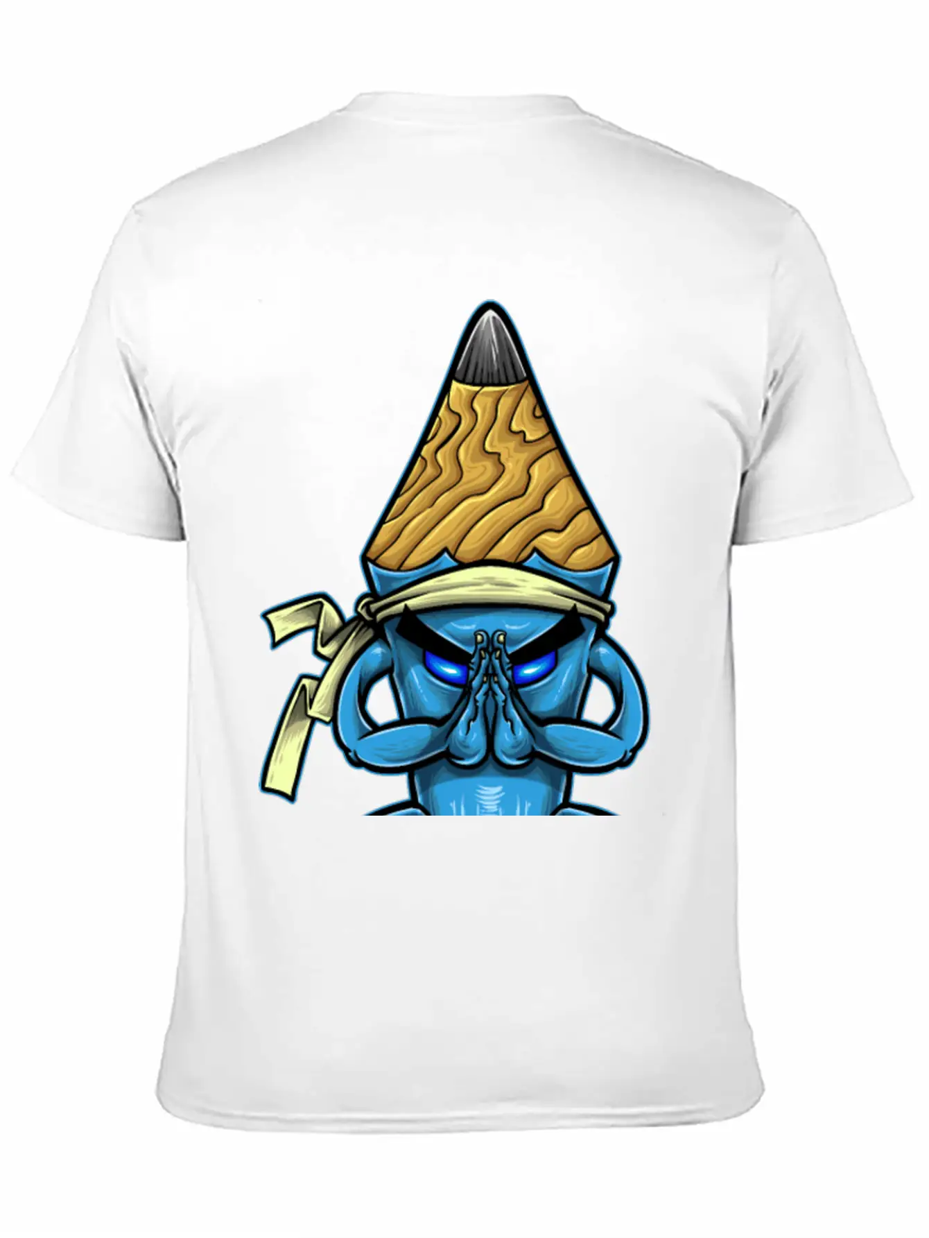 Pencil Monk Unisex Casual T-Shirt – Clean Design For Daily Comfort