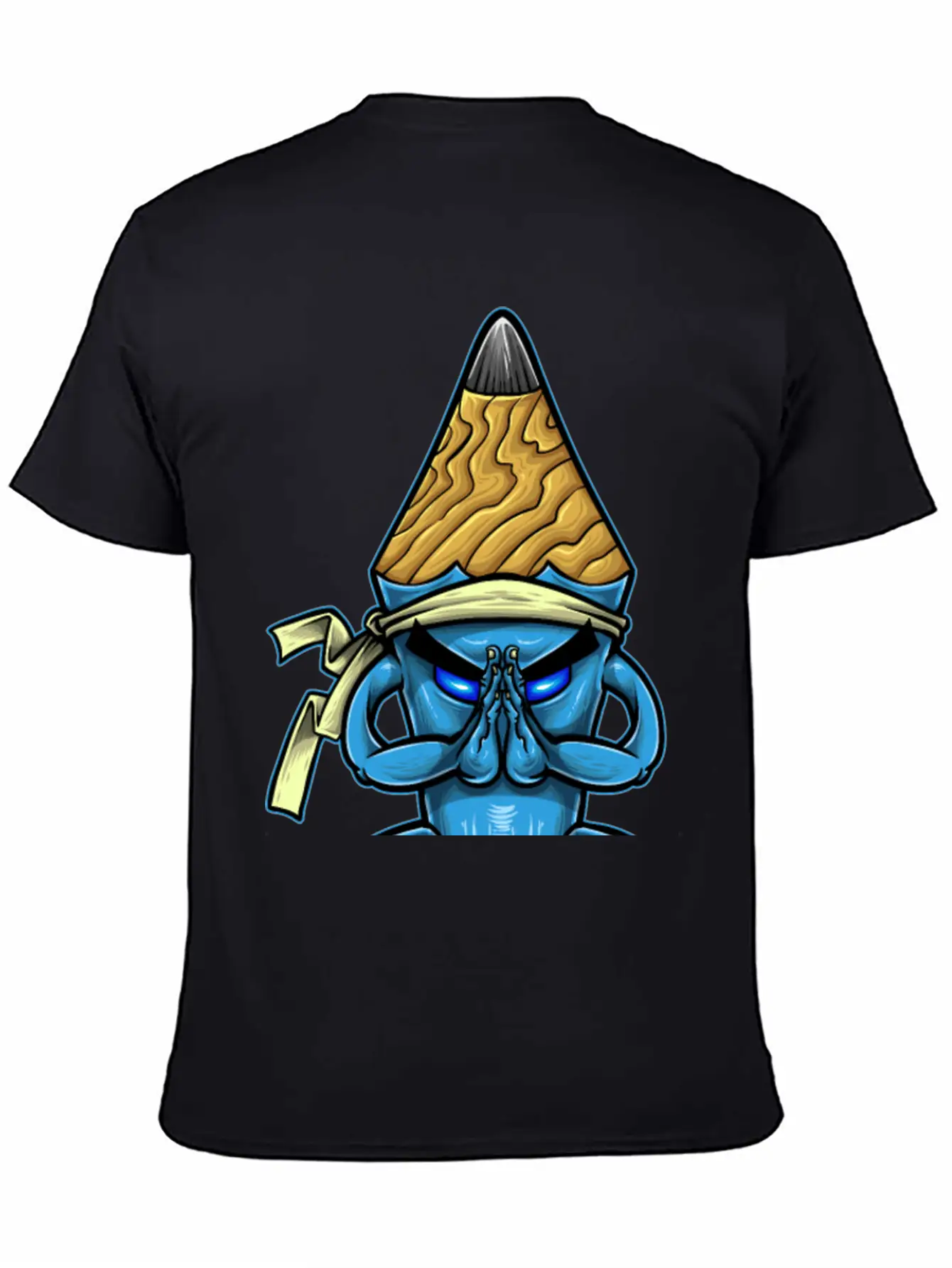 Pencil Monk Unisex Casual T-Shirt – Clean Design For Daily Comfort