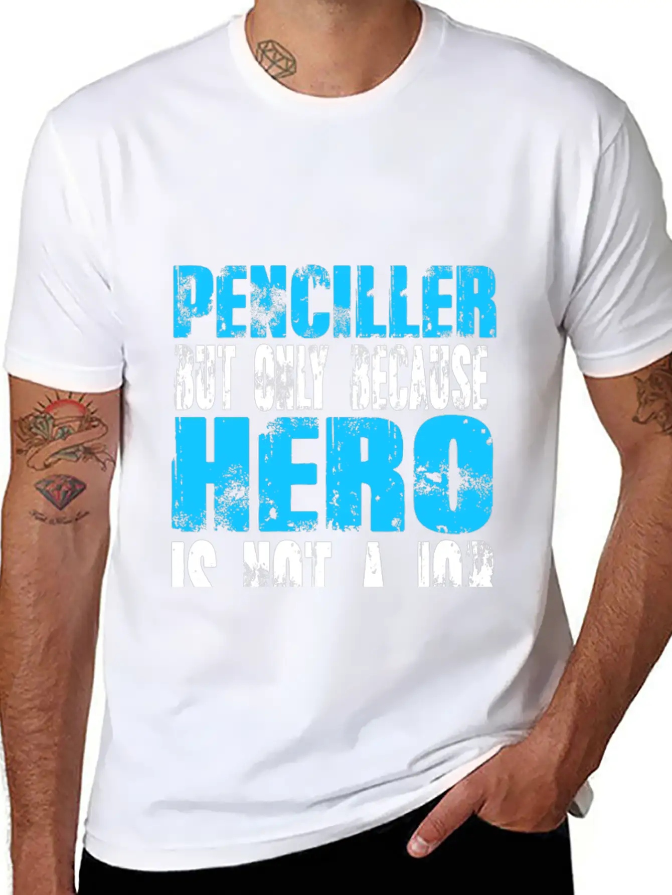 Penciller Hero Timeless Short Sleeve Tee – Comfy And Minimalist Design