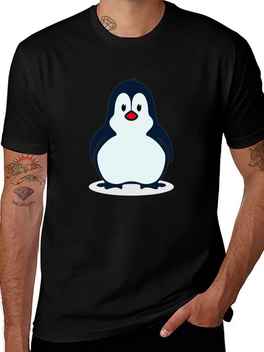 Penguin Unisex Short Sleeve Soft Cotton T-Shirt – Casual Everyday Wear