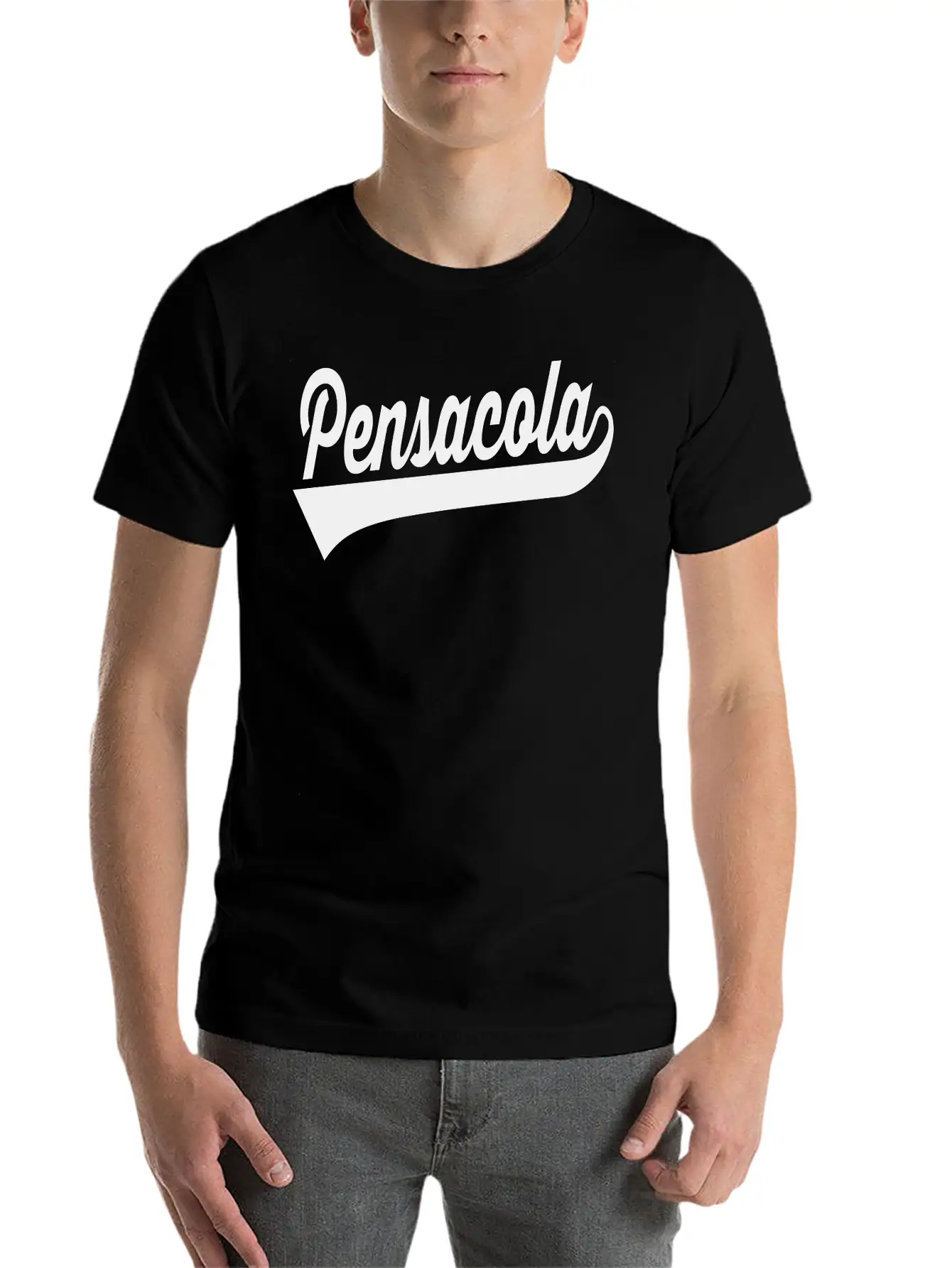 Pensacola Unisex Short Sleeve Soft Cotton T-Shirt – Casual Everyday Wear