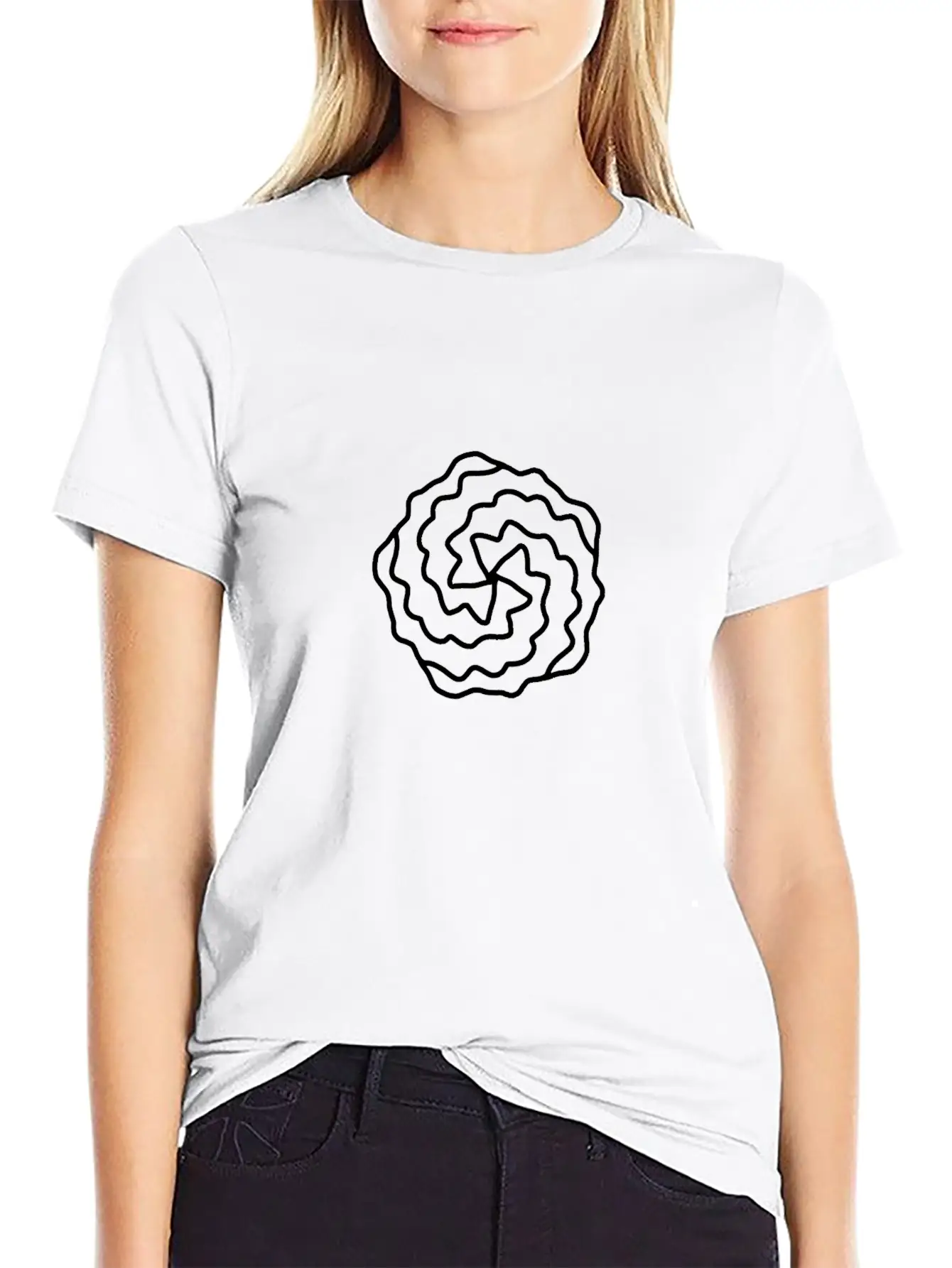 Penta Whirl Timeless Short Sleeve Tee – Comfy And Minimalist Design