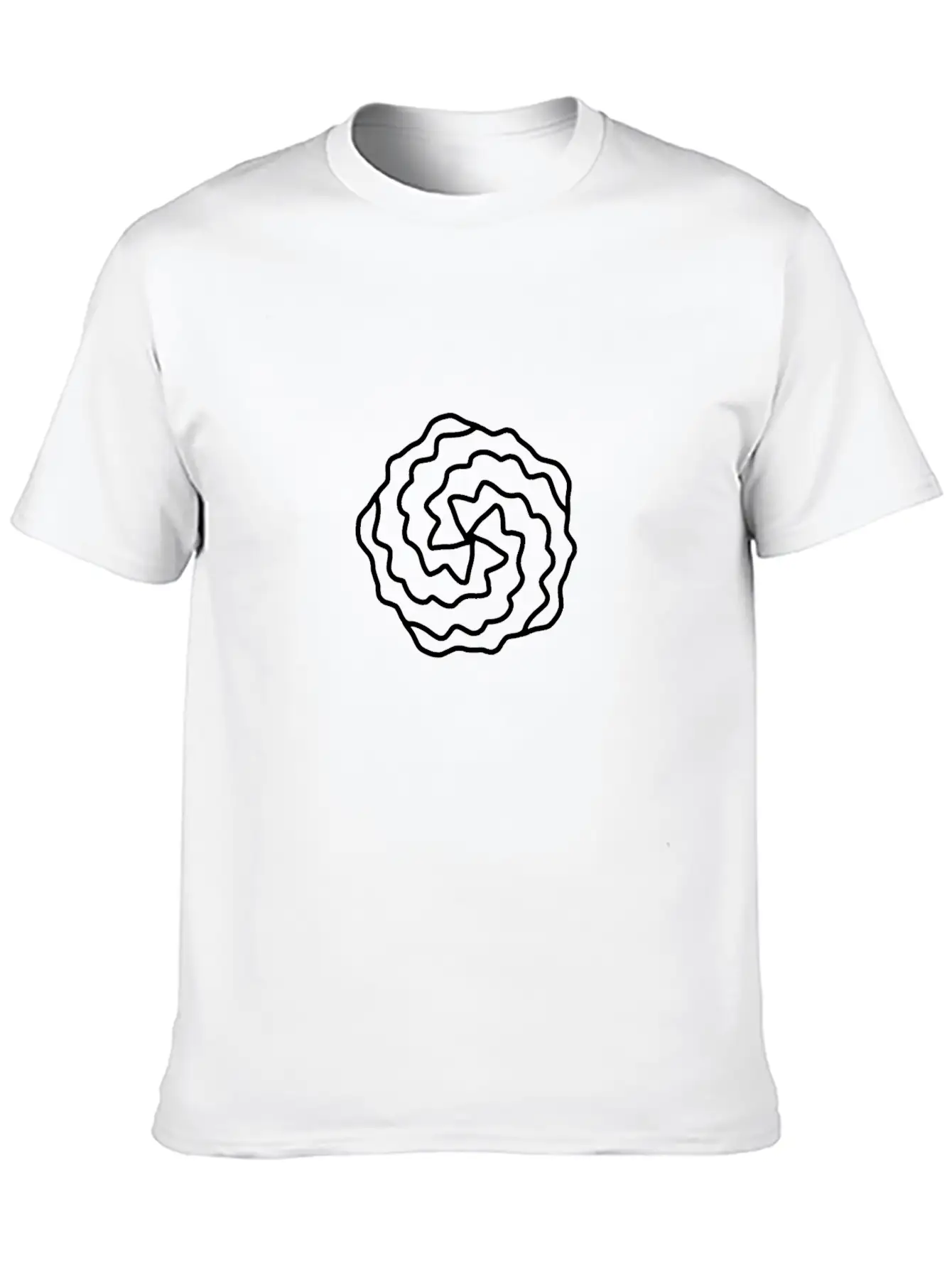 Penta Whirl Timeless Short Sleeve Tee – Comfy And Minimalist Design