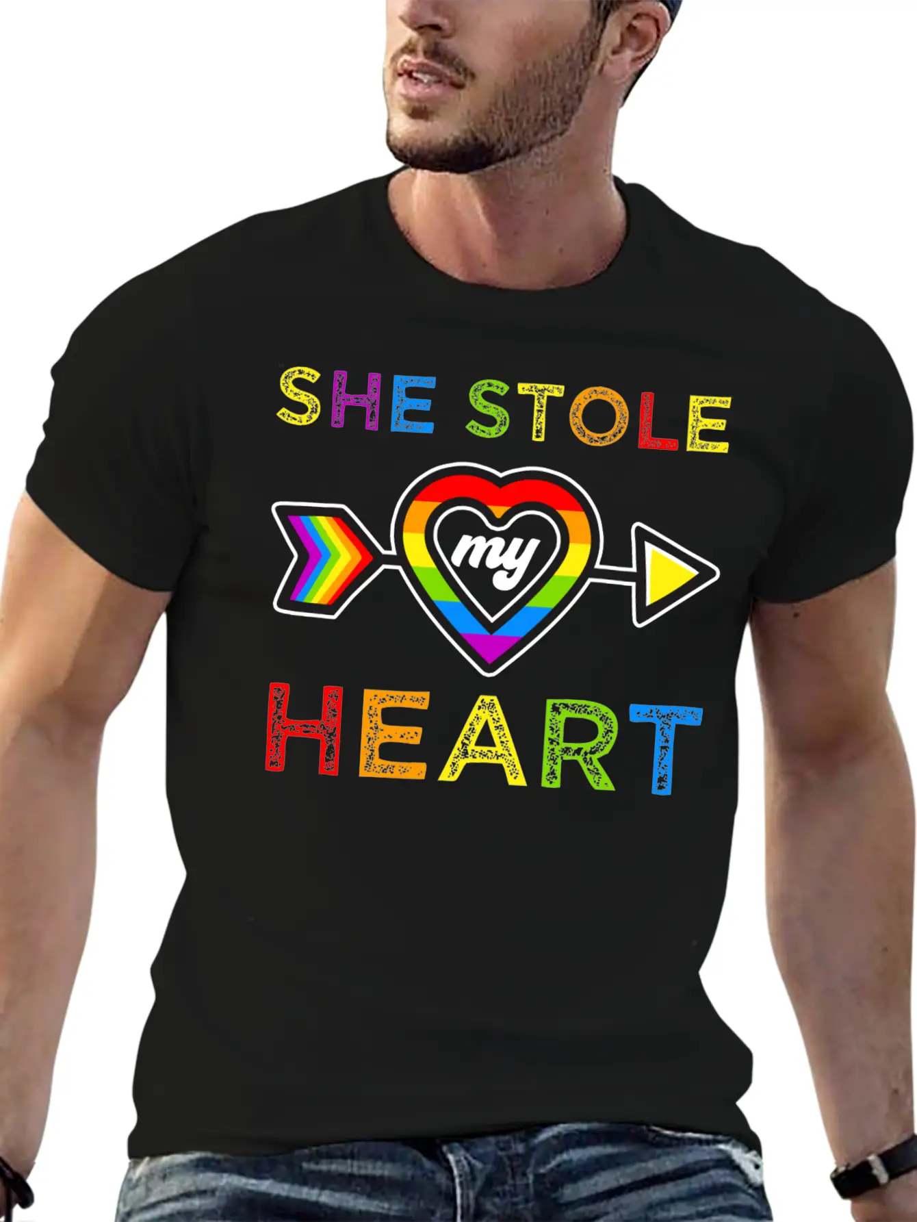 Perfect Lesbian Couple Matching Outfit For Pride Stylish Everyday T-Shirt – Unisex Basic Cotton Tee