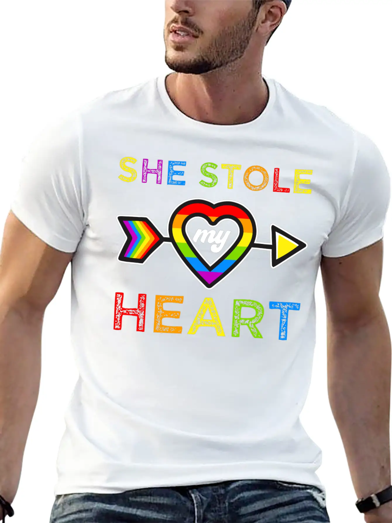 Perfect Lesbian Couple Matching Outfit For Pride Stylish Everyday T-Shirt – Unisex Basic Cotton Tee