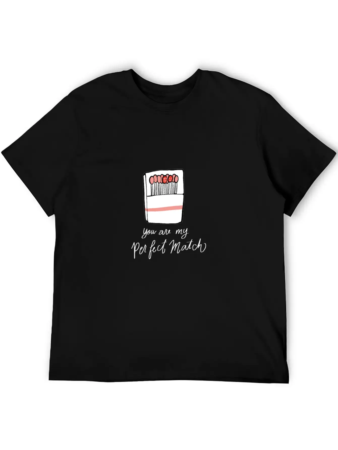 Perfect Match Single And Happy Gift Stylish Everyday T-Shirt – Unisex Basic Cotton Tee