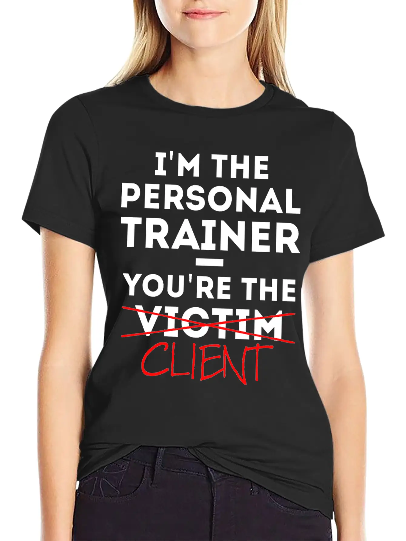 Personal Trainer Fitness Coach Saying Gift Basic Graphic T-Shirt – Daily Comfort In Soft Cotton
