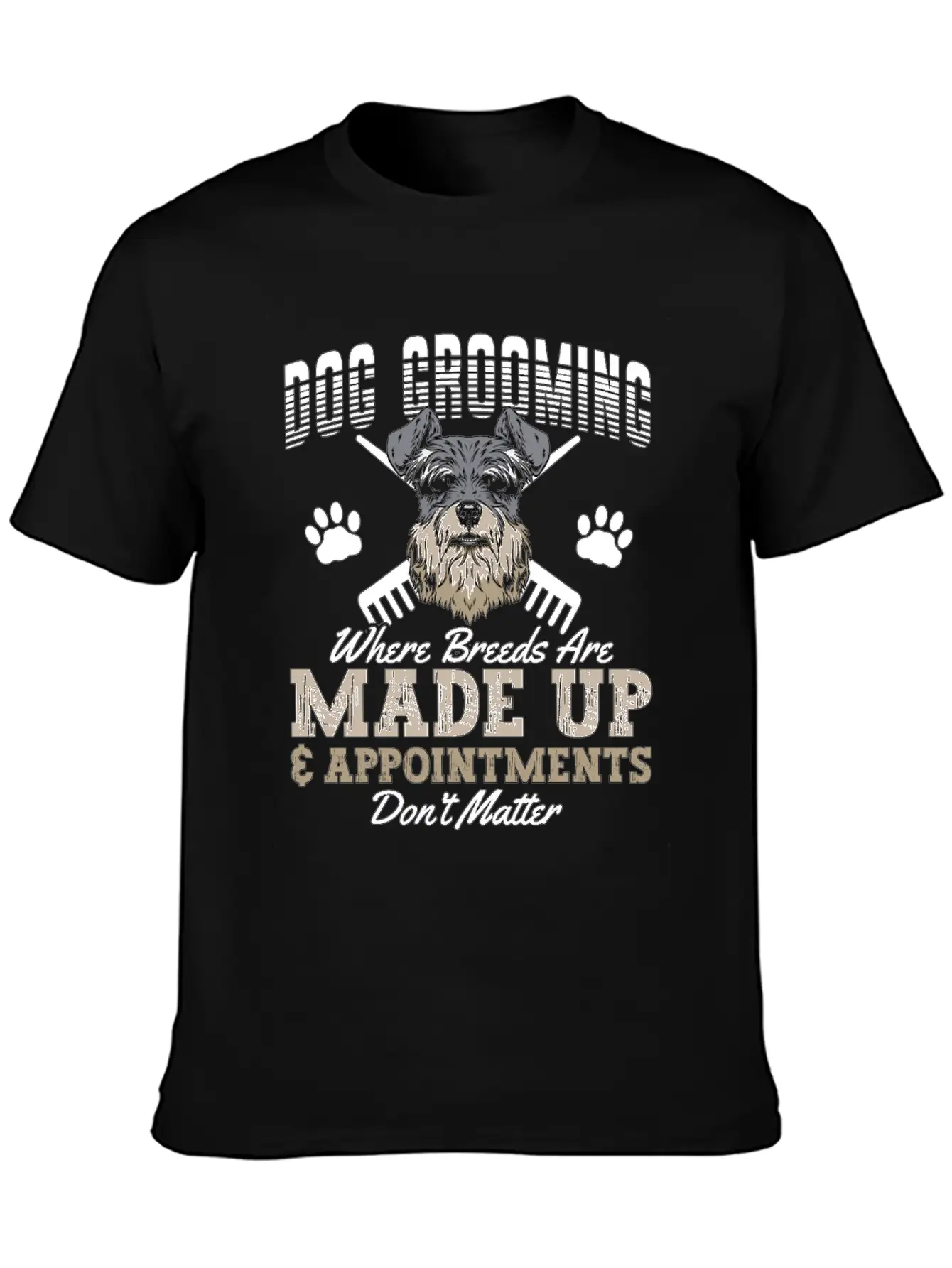 Pet Groomer Dog Grooming Where Pet Salon Groomer Timeless Short Sleeve Tee – Comfy And Minimalist Design