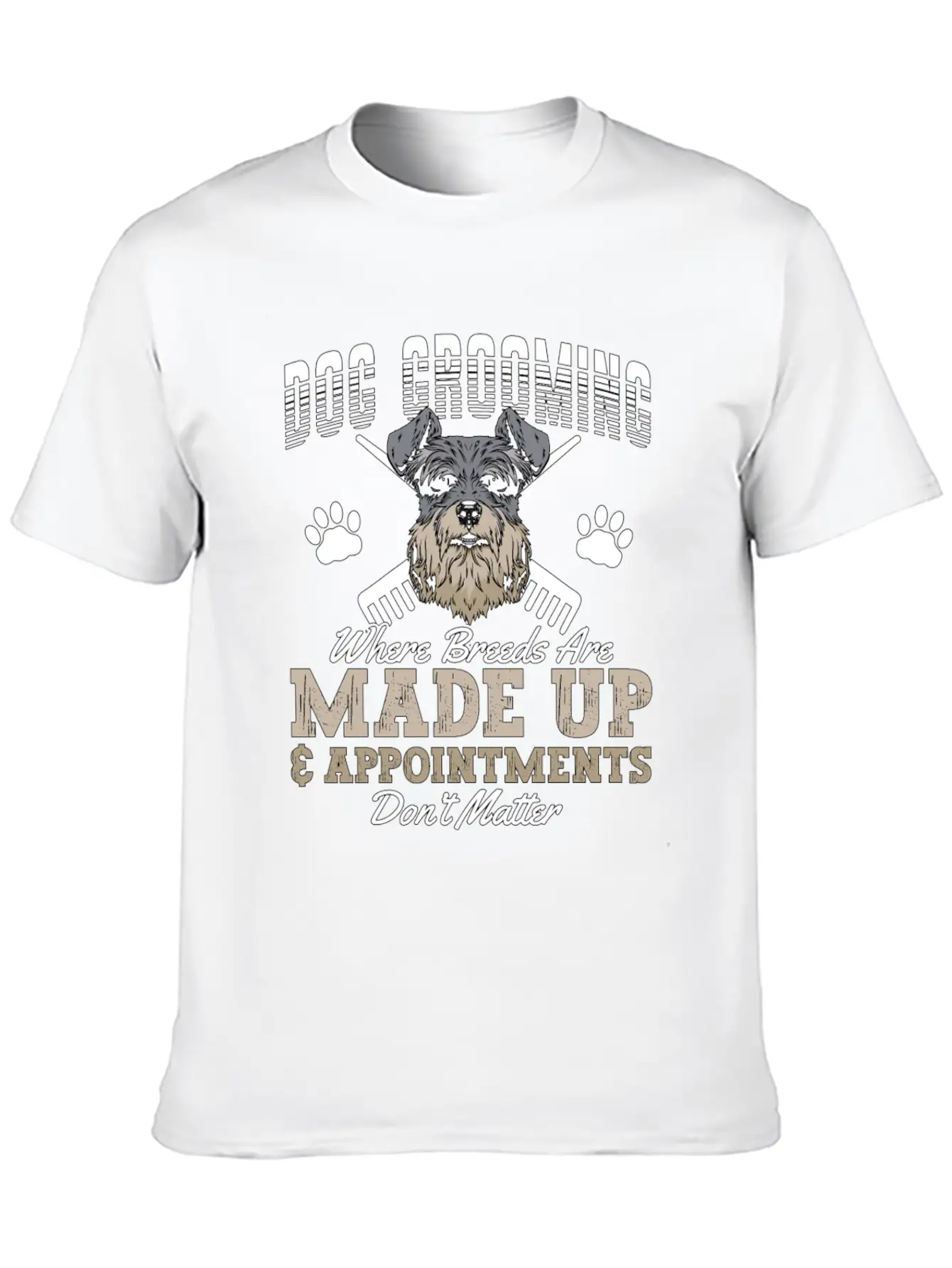 Pet Groomer Dog Grooming Where Pet Salon Groomer Timeless Short Sleeve Tee – Comfy And Minimalist Design
