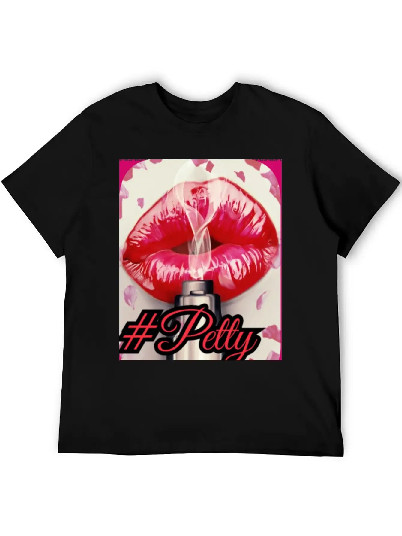 Petty Lips Stylish Everyday T-Shirt – Unisex Basic Cotton Tee