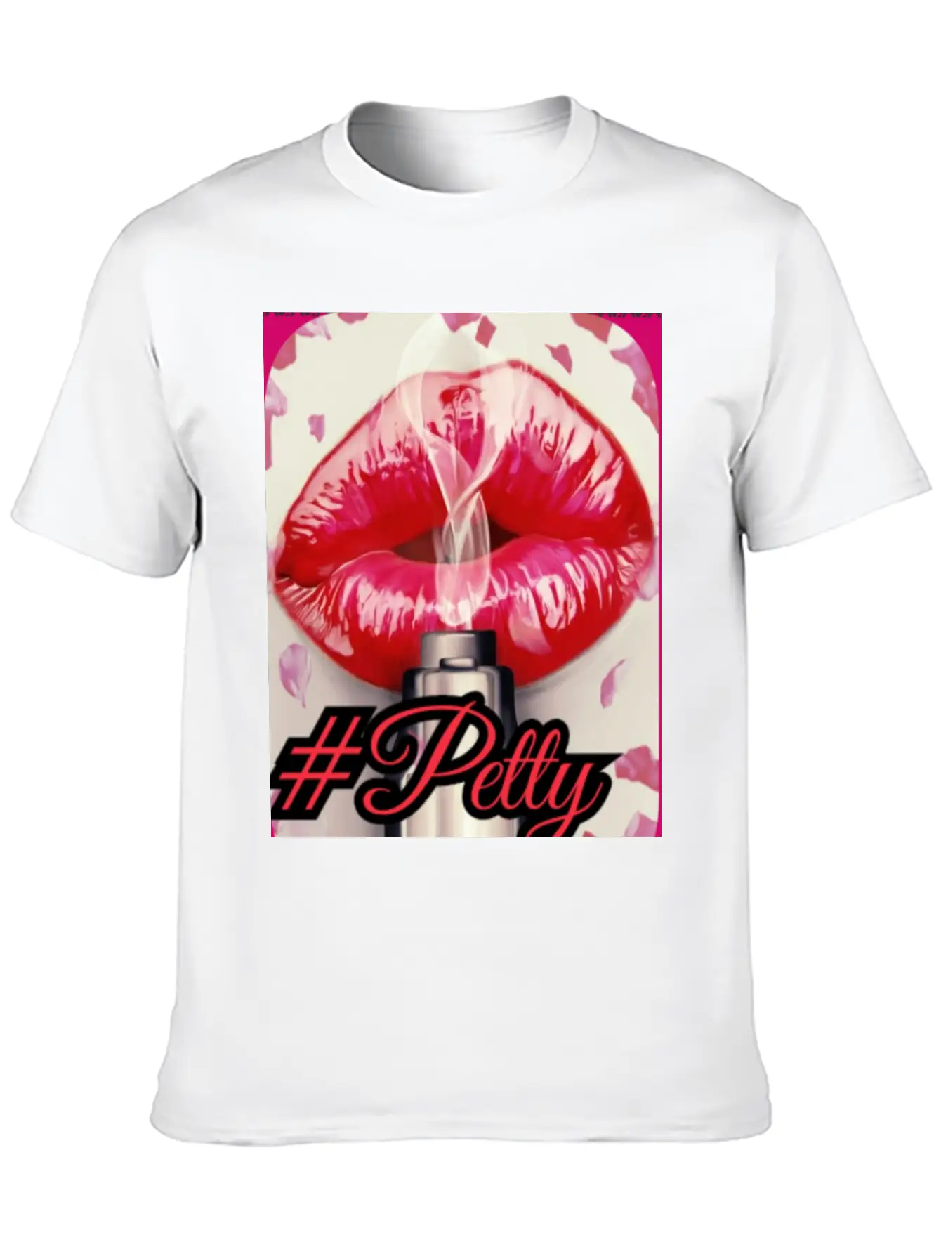 Petty Lips Stylish Everyday T-Shirt – Unisex Basic Cotton Tee