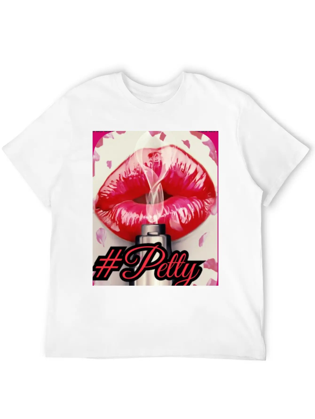Petty Lips Stylish Everyday T-Shirt – Unisex Basic Cotton Tee