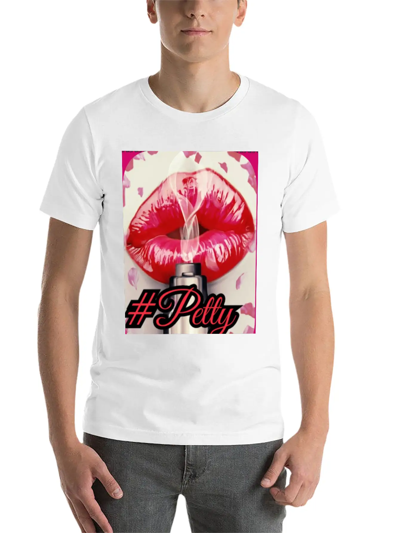 Petty Lips Stylish Everyday T-Shirt – Unisex Basic Cotton Tee