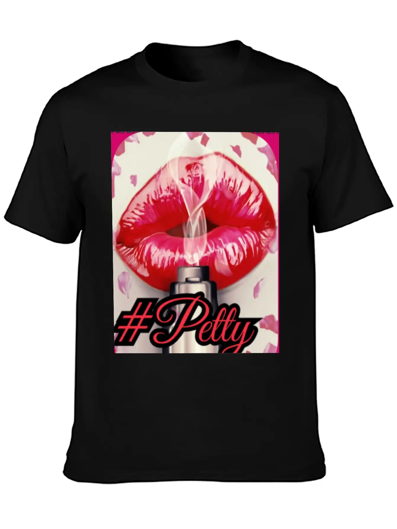 Petty Lips Stylish Everyday T-Shirt – Unisex Basic Cotton Tee