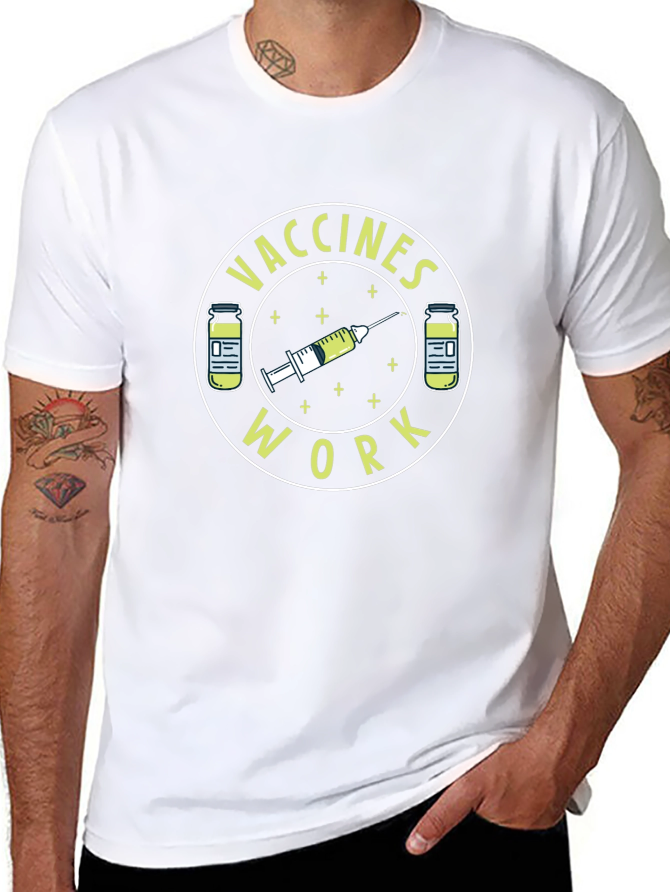Vaccines Work Graphic Tee
