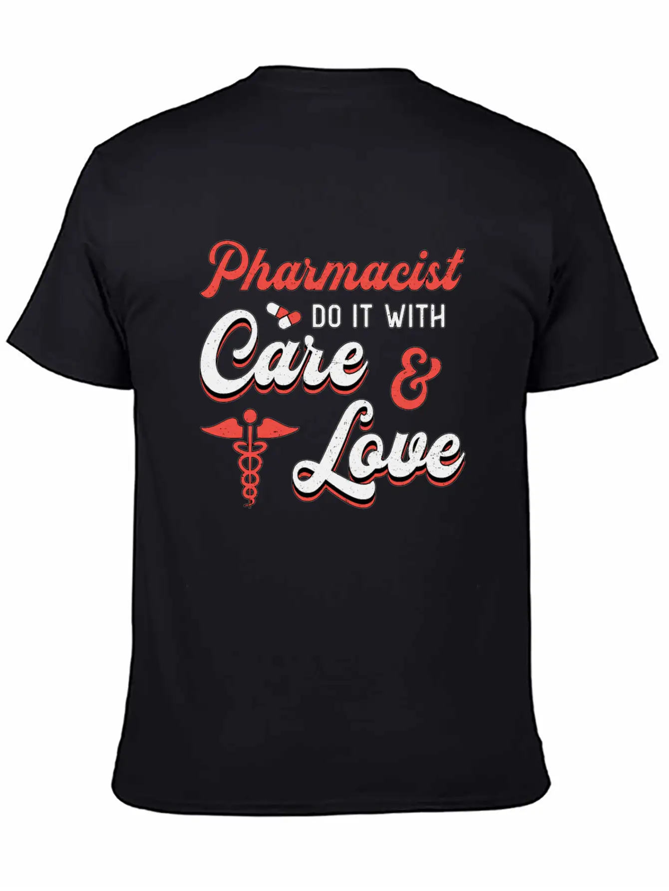 Pharmacist Do It With Care Pharmacy Technician Timeless Short Sleeve Tee – Comfy And Minimalist Design