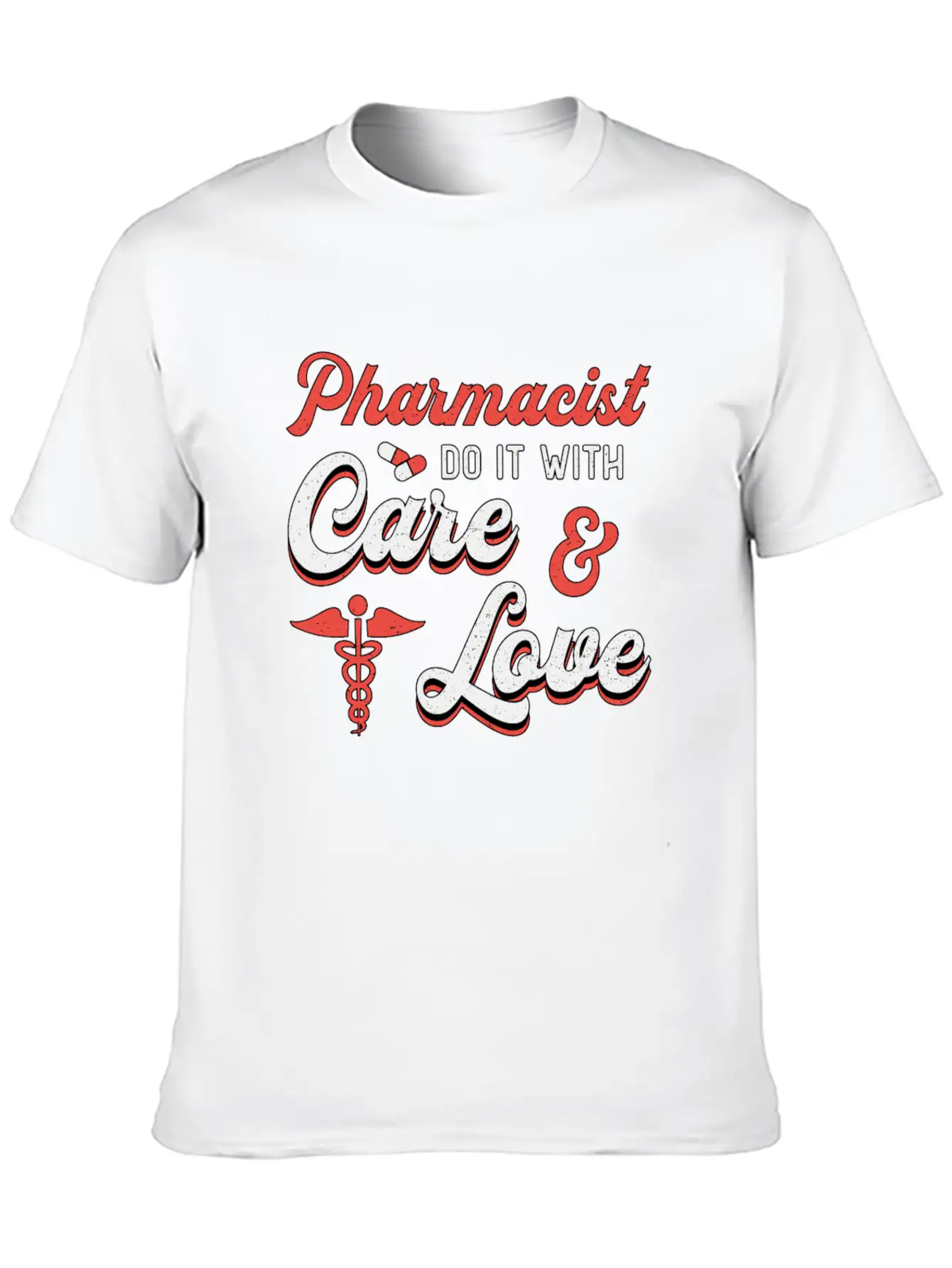 Pharmacist Do It With Care Pharmacy Technician Timeless Short Sleeve Tee – Comfy And Minimalist Design