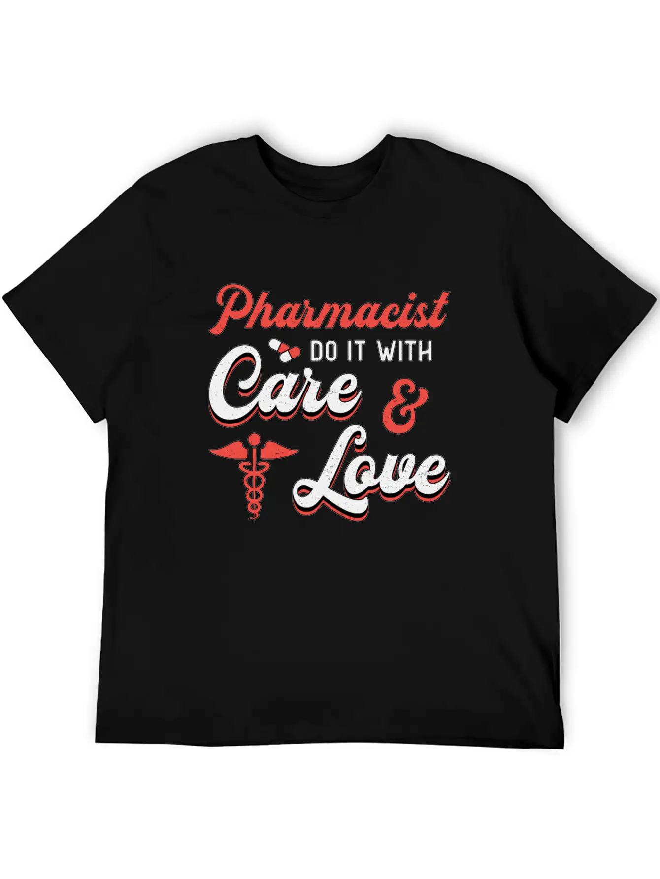 Pharmacist Do It With Care Pharmacy Technician Timeless Short Sleeve Tee – Comfy And Minimalist Design
