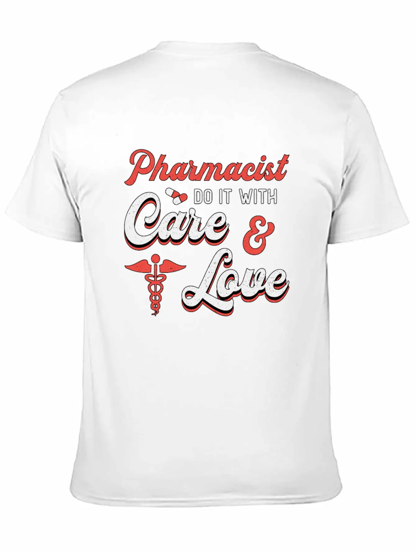 Pharmacist Do It With Care Pharmacy Technician Timeless Short Sleeve Tee – Comfy And Minimalist Design