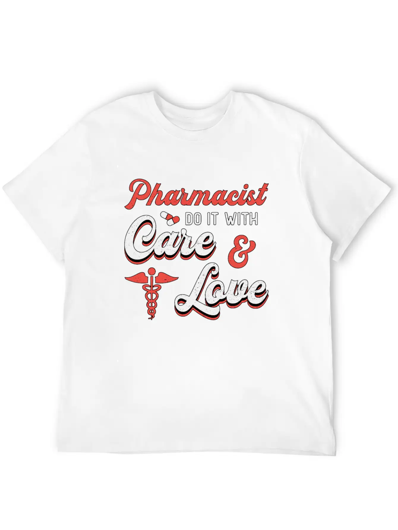 Pharmacist Do It With Care Pharmacy Technician Timeless Short Sleeve Tee – Comfy And Minimalist Design