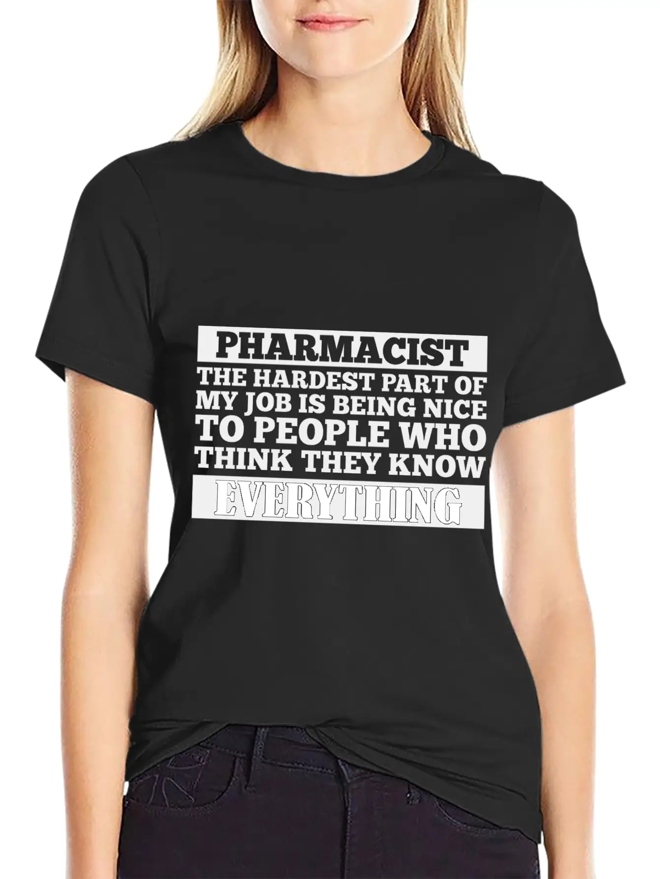 Pharmacist The Hardest Part Of My Job Unisex Casual T-Shirt – Clean Design For Daily Comfort