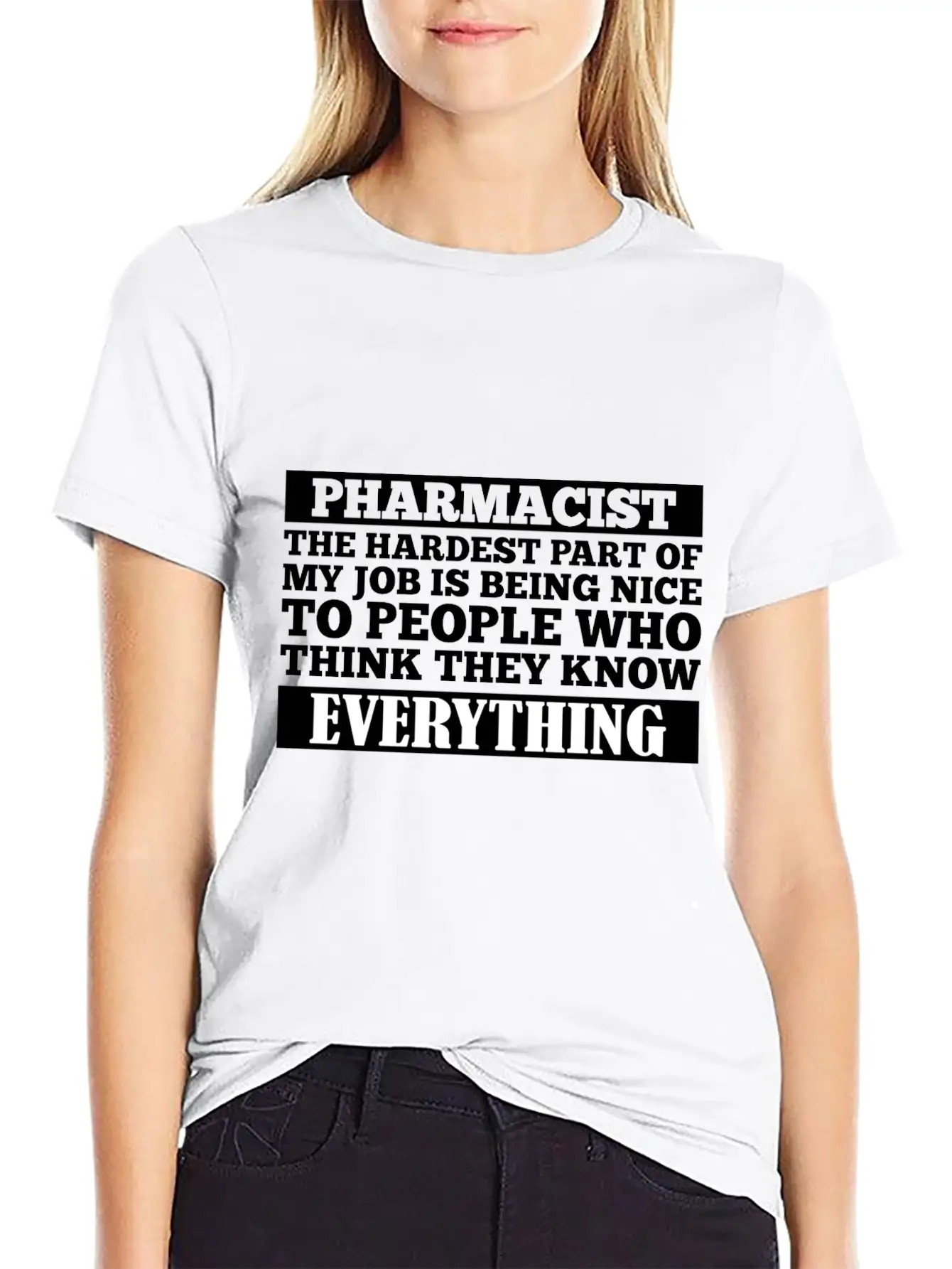 Pharmacist The Hardest Part Of My Job Unisex Casual T-Shirt – Clean Design For Daily Comfort