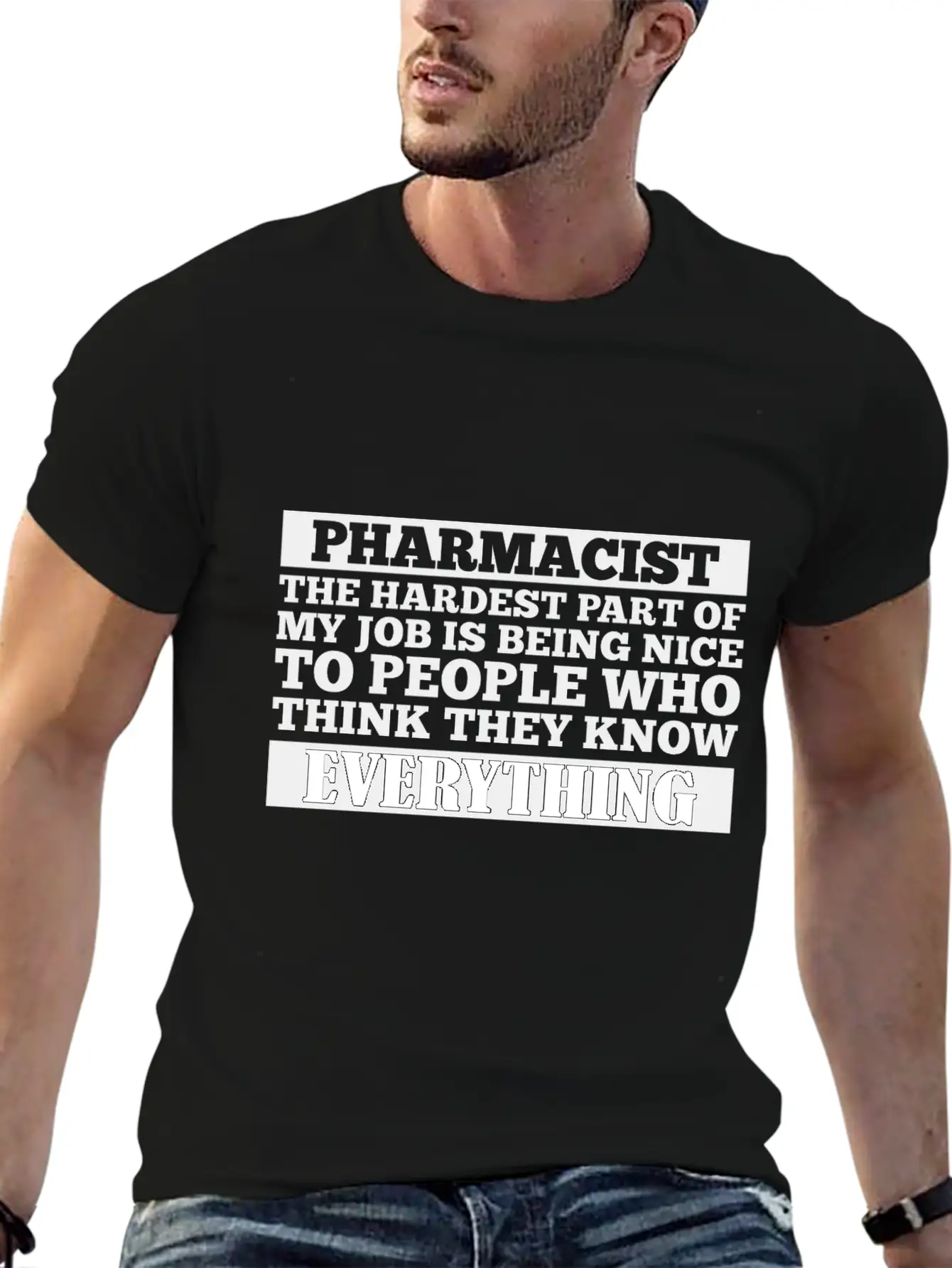 Pharmacist The Hardest Part Of My Job Unisex Casual T-Shirt – Clean Design For Daily Comfort