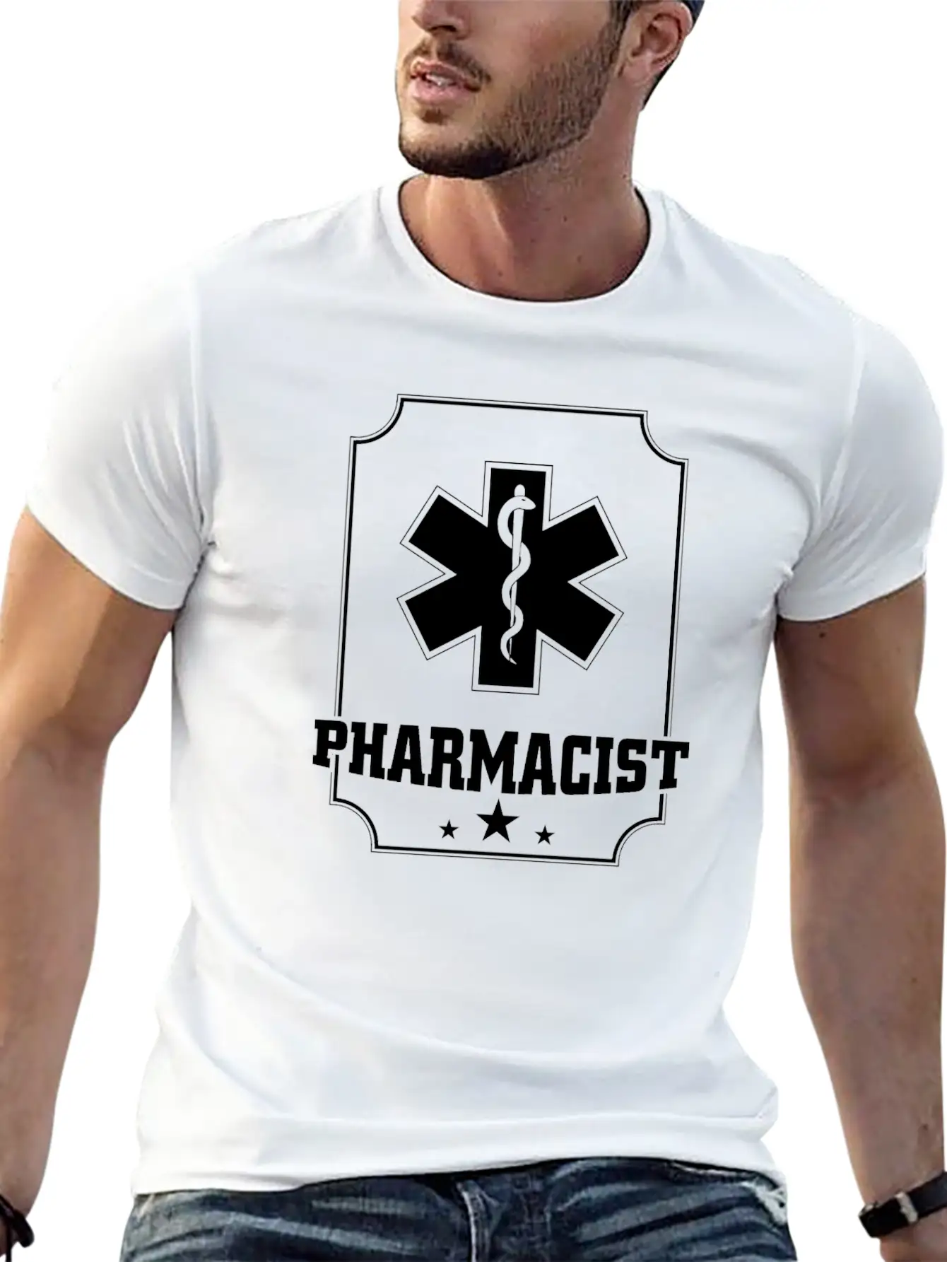 Pharmacists | Pharmacy Pharmaceuticals Gift Ideas Unisex Short Sleeve Soft Cotton T-Shirt – Casual Everyday Wear