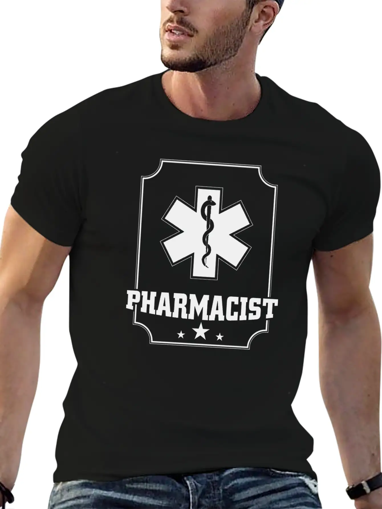 Pharmacists | Pharmacy Pharmaceuticals Gift Ideas Unisex Short Sleeve Soft Cotton T-Shirt – Casual Everyday Wear