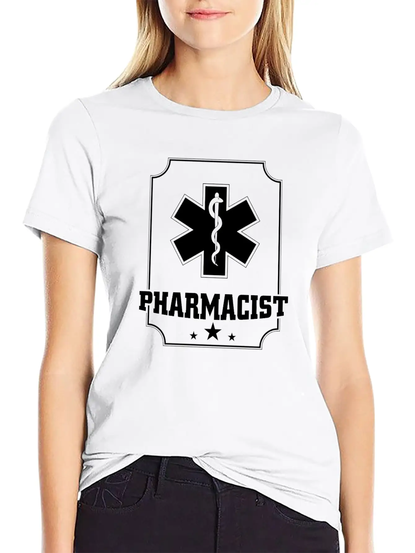 Pharmacists | Pharmacy Pharmaceuticals Gift Ideas Unisex Short Sleeve Soft Cotton T-Shirt – Casual Everyday Wear