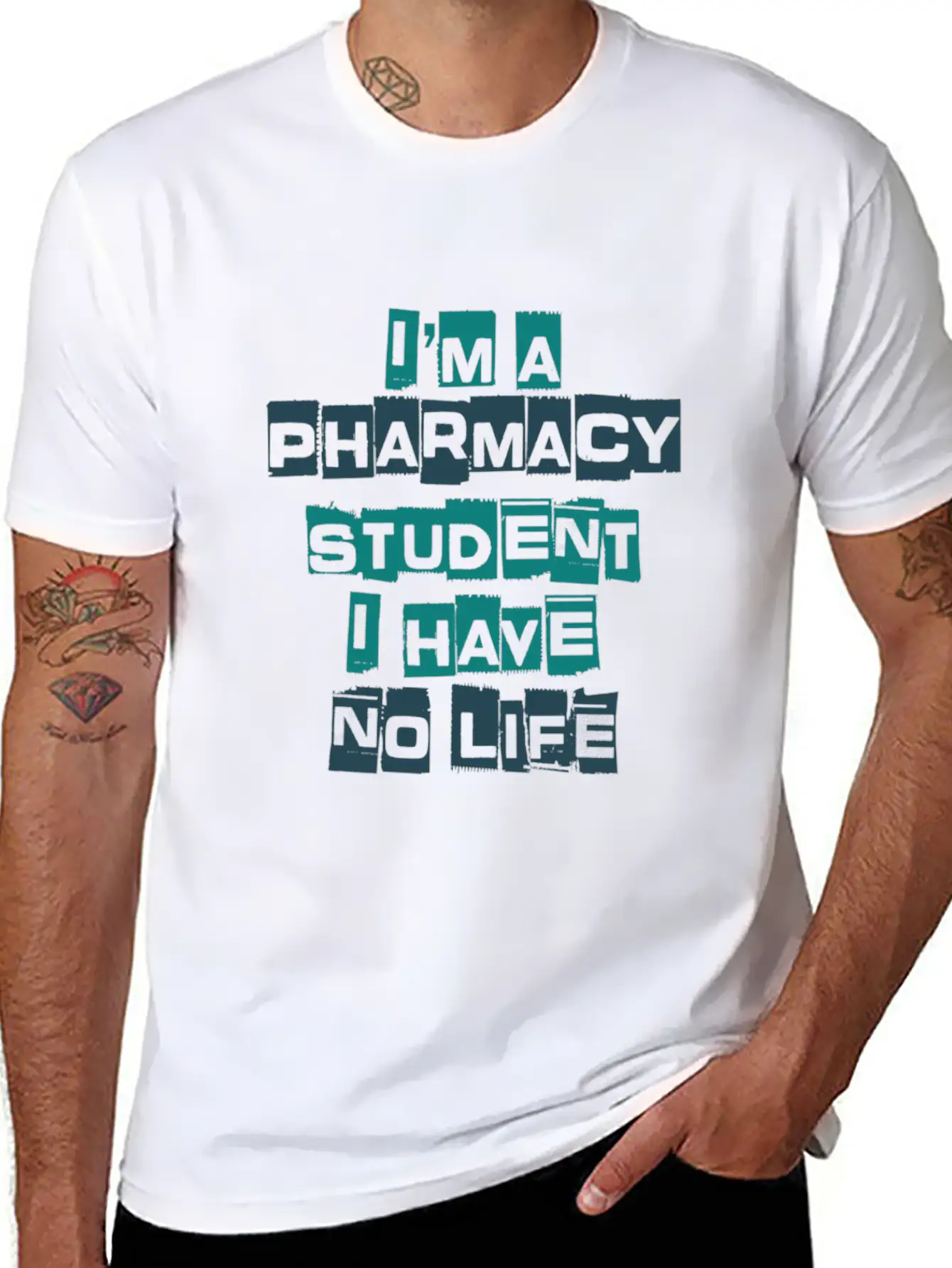 Pharmacy Student Stylish Everyday T-Shirt – Unisex Basic Cotton Tee