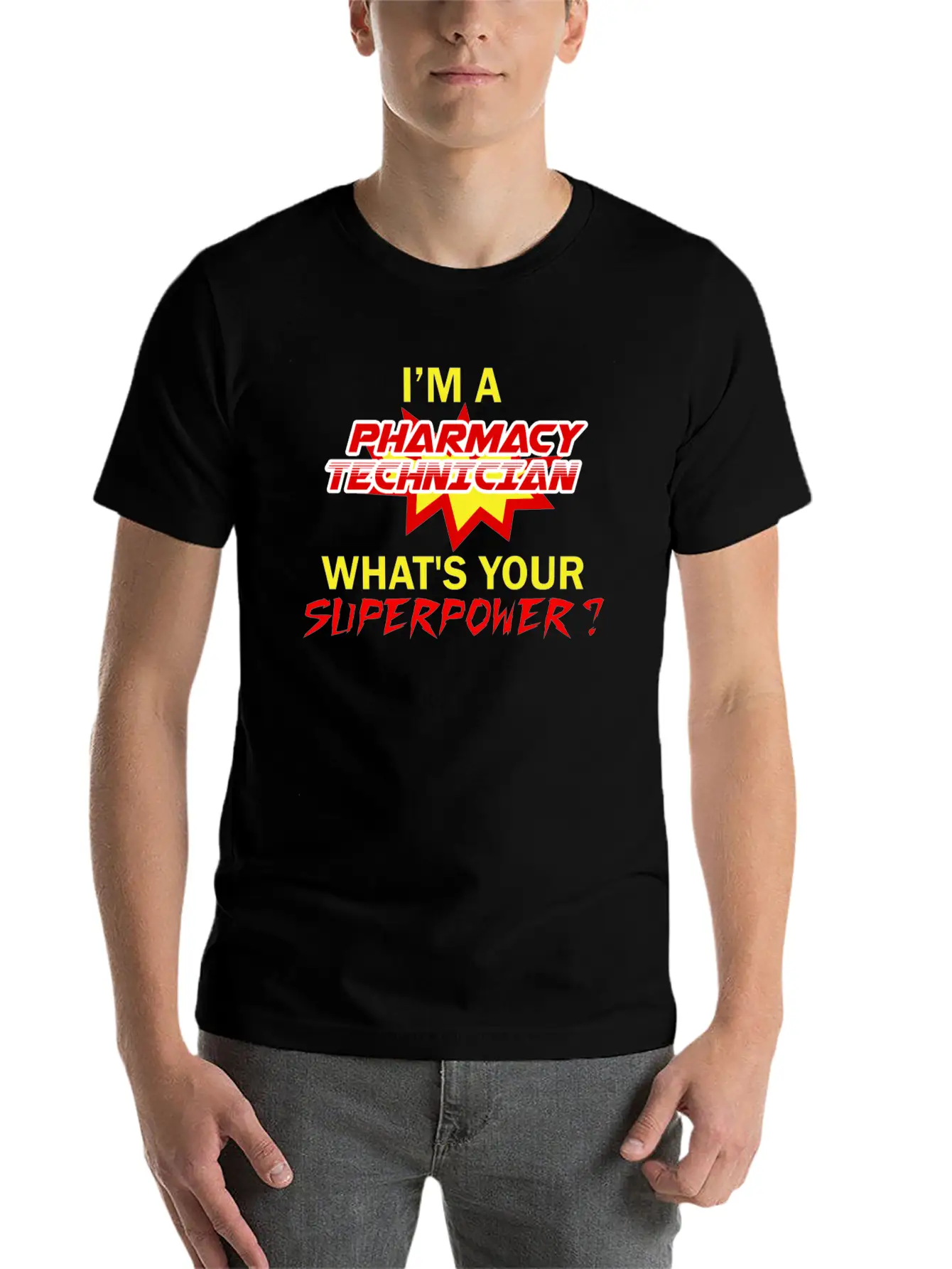 Pharmacy Technician - I'm A Pharmacy Technician Wh Comfortable Minimalist Graphic Tee – Summer Style Essential