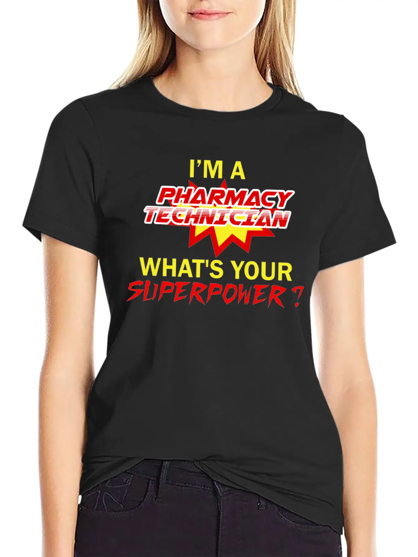 Pharmacy Technician - I'm A Pharmacy Technician Wh Comfortable Minimalist Graphic Tee – Summer Style Essential