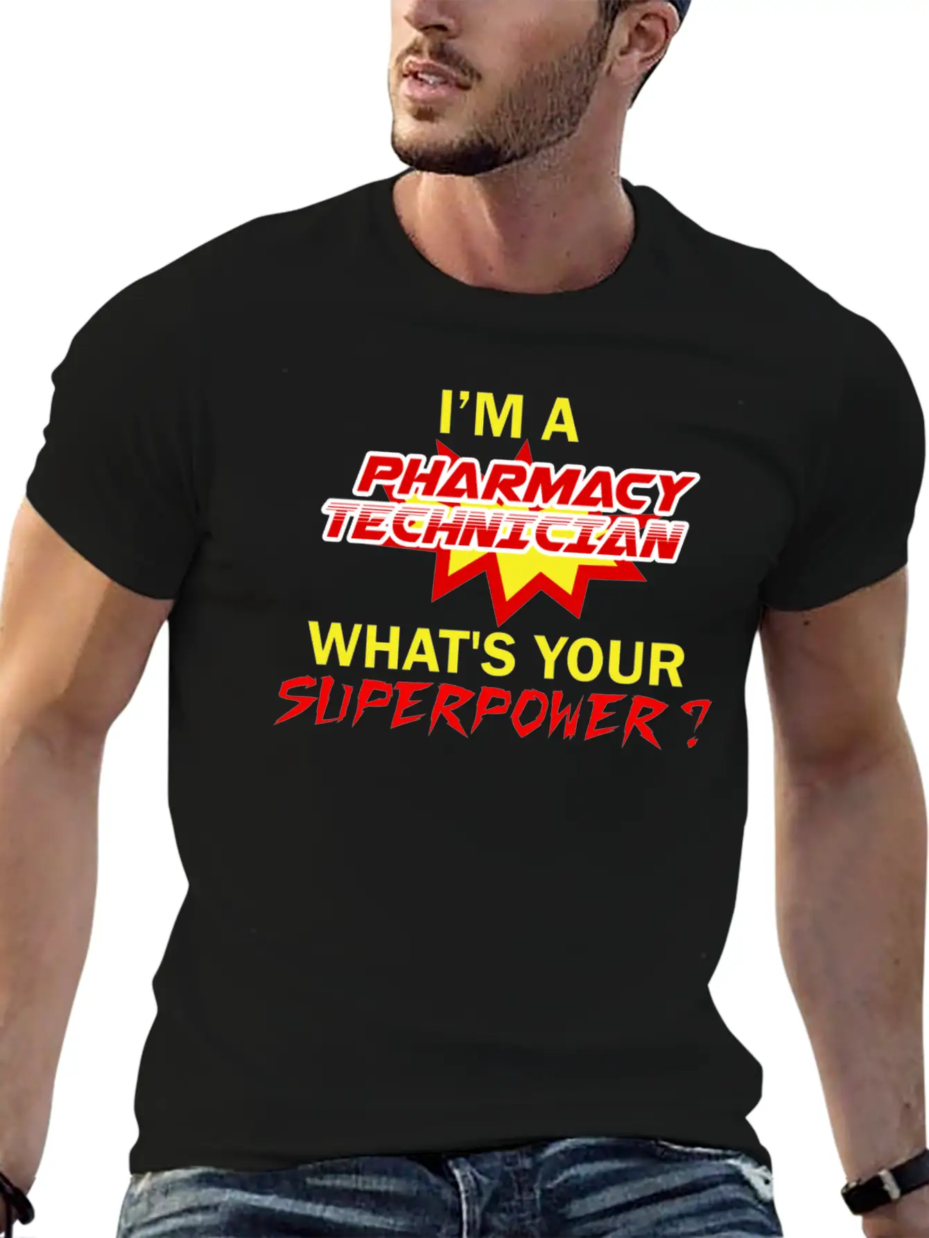 Pharmacy Technician - I'm A Pharmacy Technician Wh Comfortable Minimalist Graphic Tee – Summer Style Essential