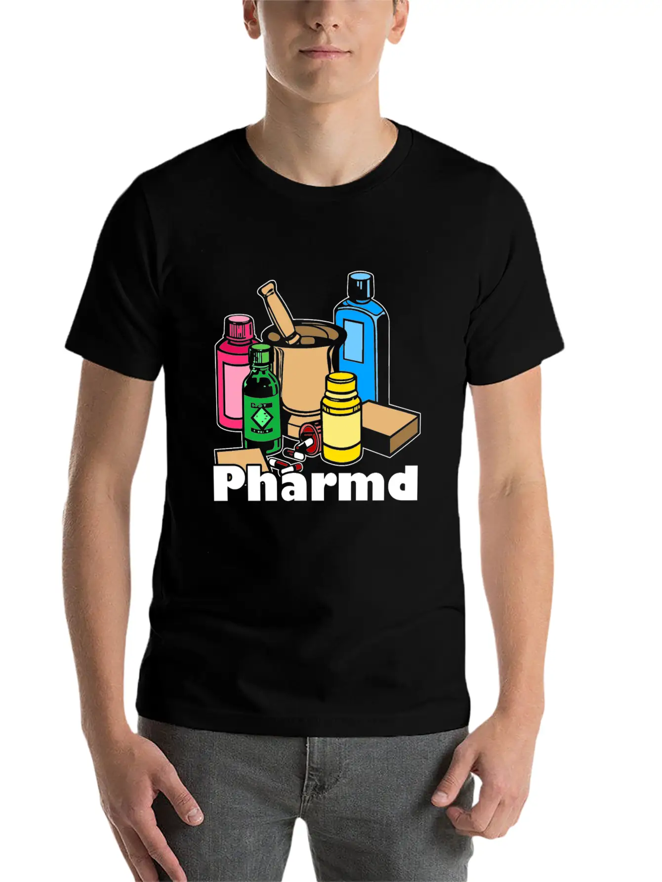 PHARMACY TEE SHIRT Timeless Short Sleeve Tee – Comfy And Minimalist Design