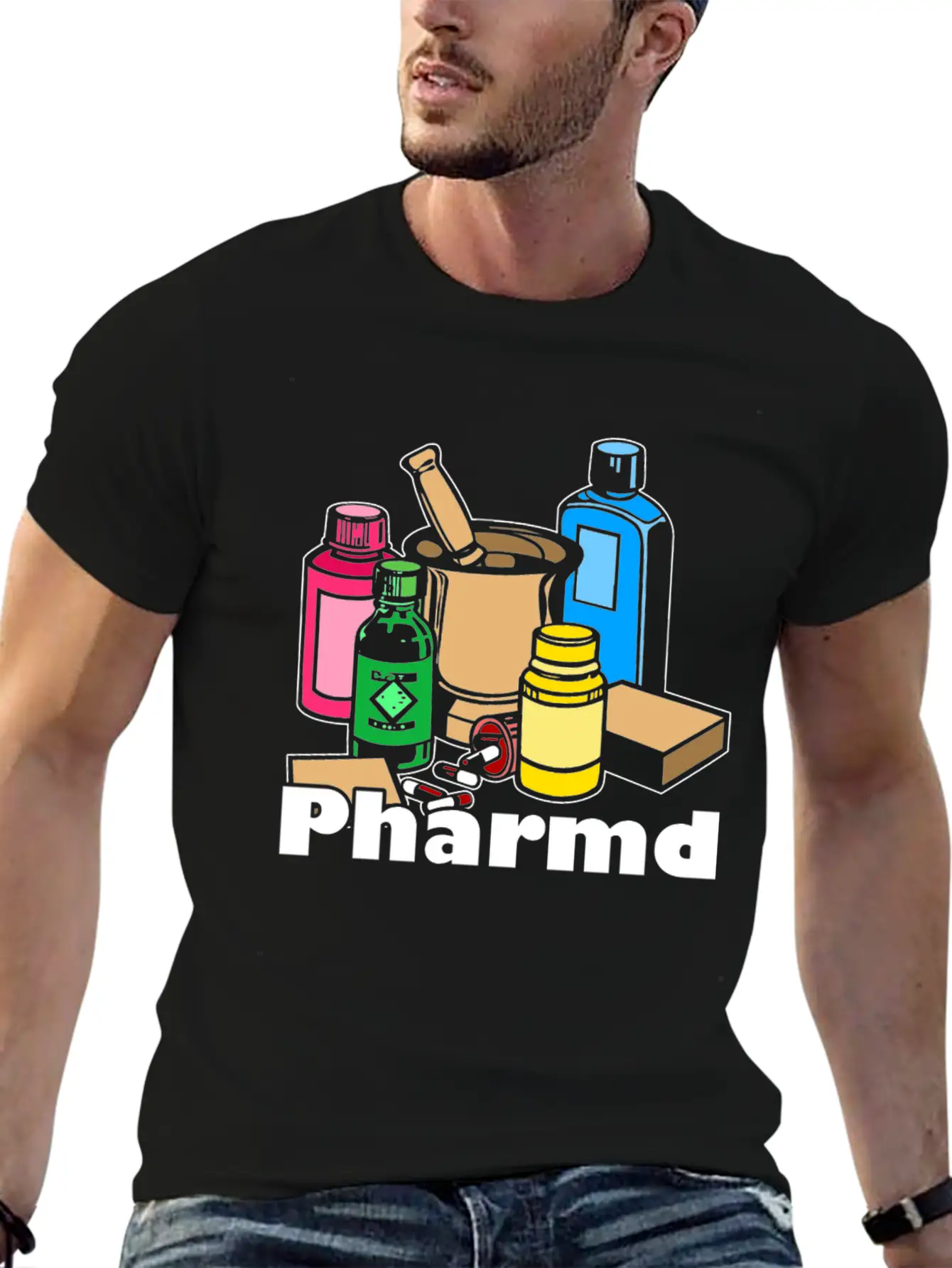PHARMACY TEE SHIRT Timeless Short Sleeve Tee – Comfy And Minimalist Design