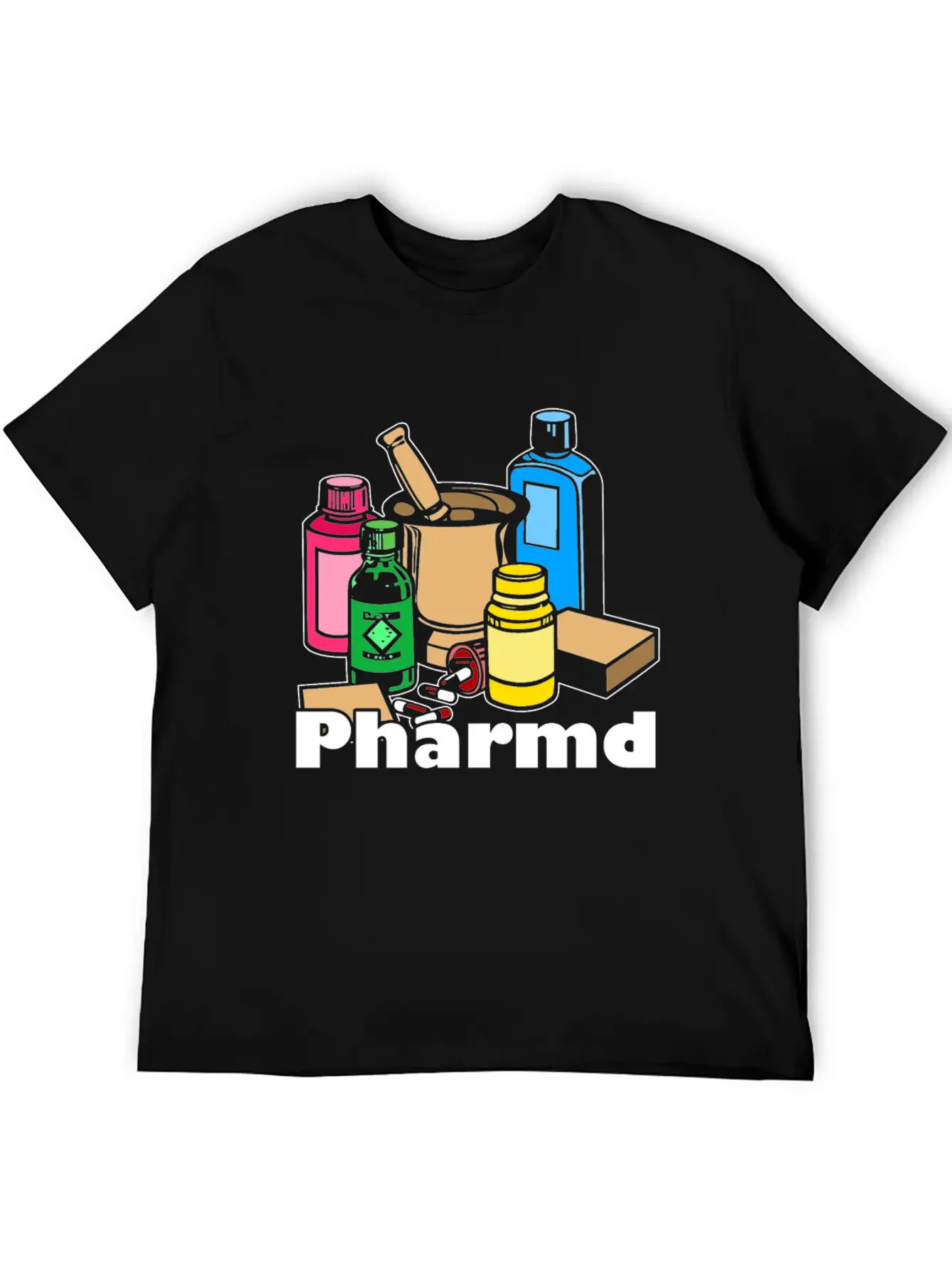 PHARMACY TEE SHIRT Timeless Short Sleeve Tee – Comfy And Minimalist Design