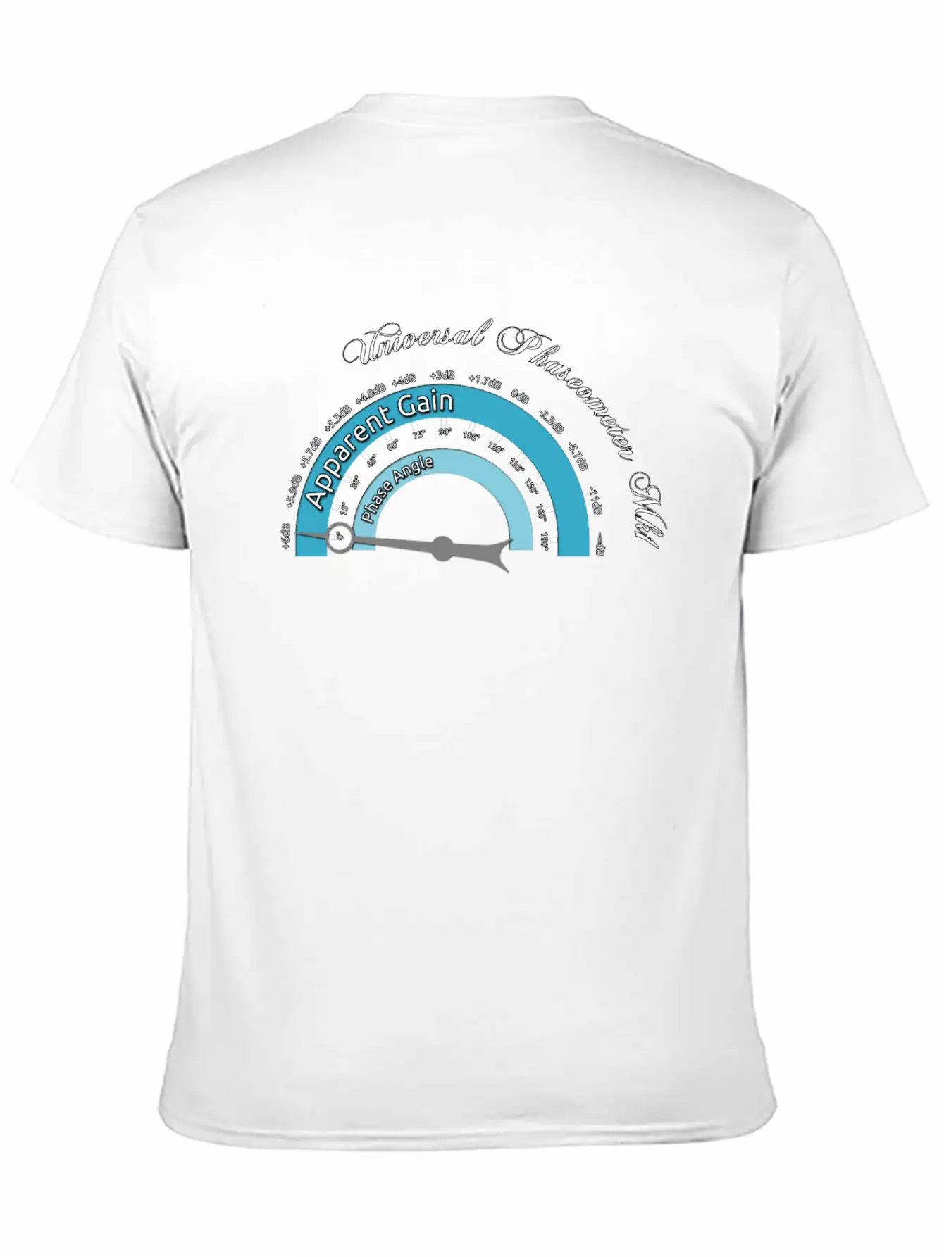 Phase-O-Meter Unisex Short Sleeve Soft Cotton T-Shirt – Casual Everyday Wear