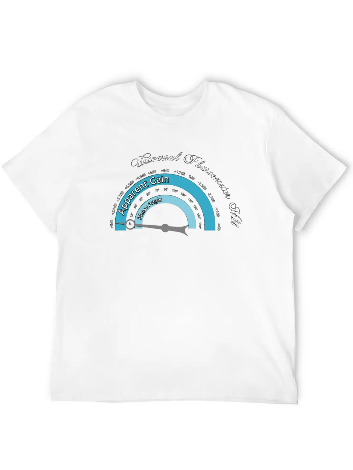 Phase-O-Meter Unisex Short Sleeve Soft Cotton T-Shirt – Casual Everyday Wear