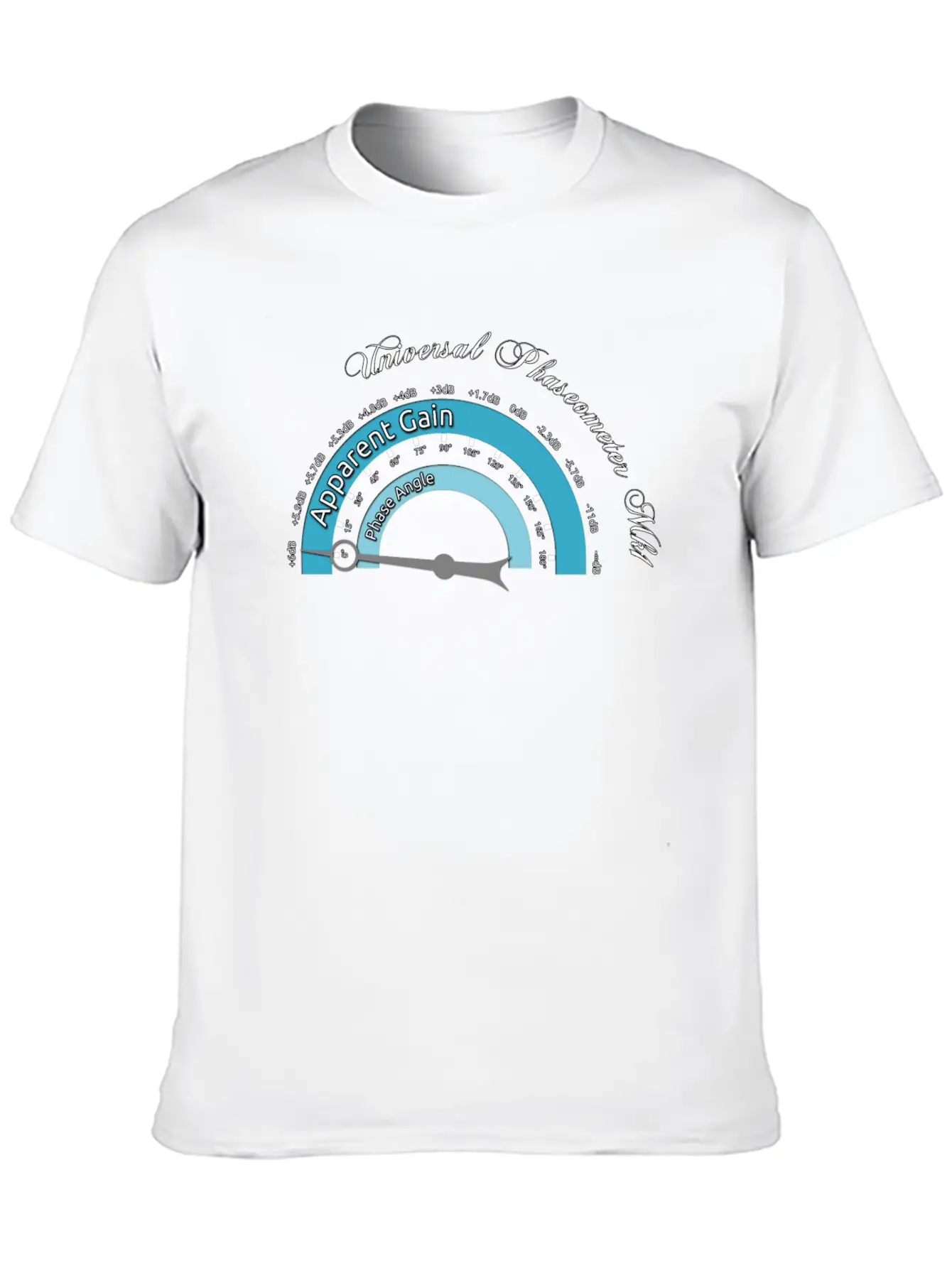 Phase-O-Meter Unisex Short Sleeve Soft Cotton T-Shirt – Casual Everyday Wear