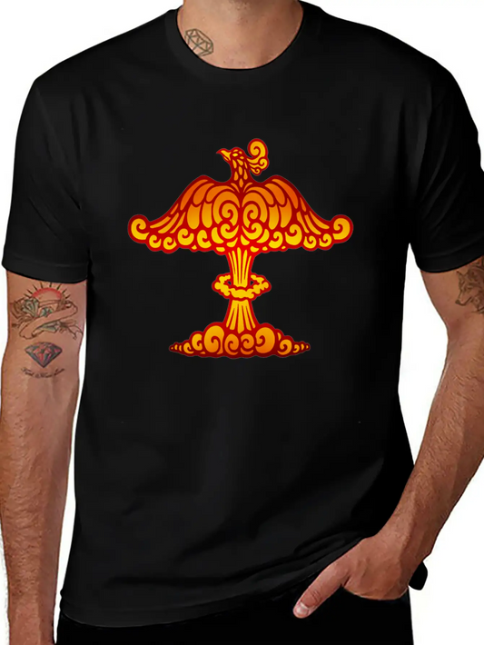 Phoenix Cloud Basic Graphic T-Shirt – Daily Comfort In Soft Cotton