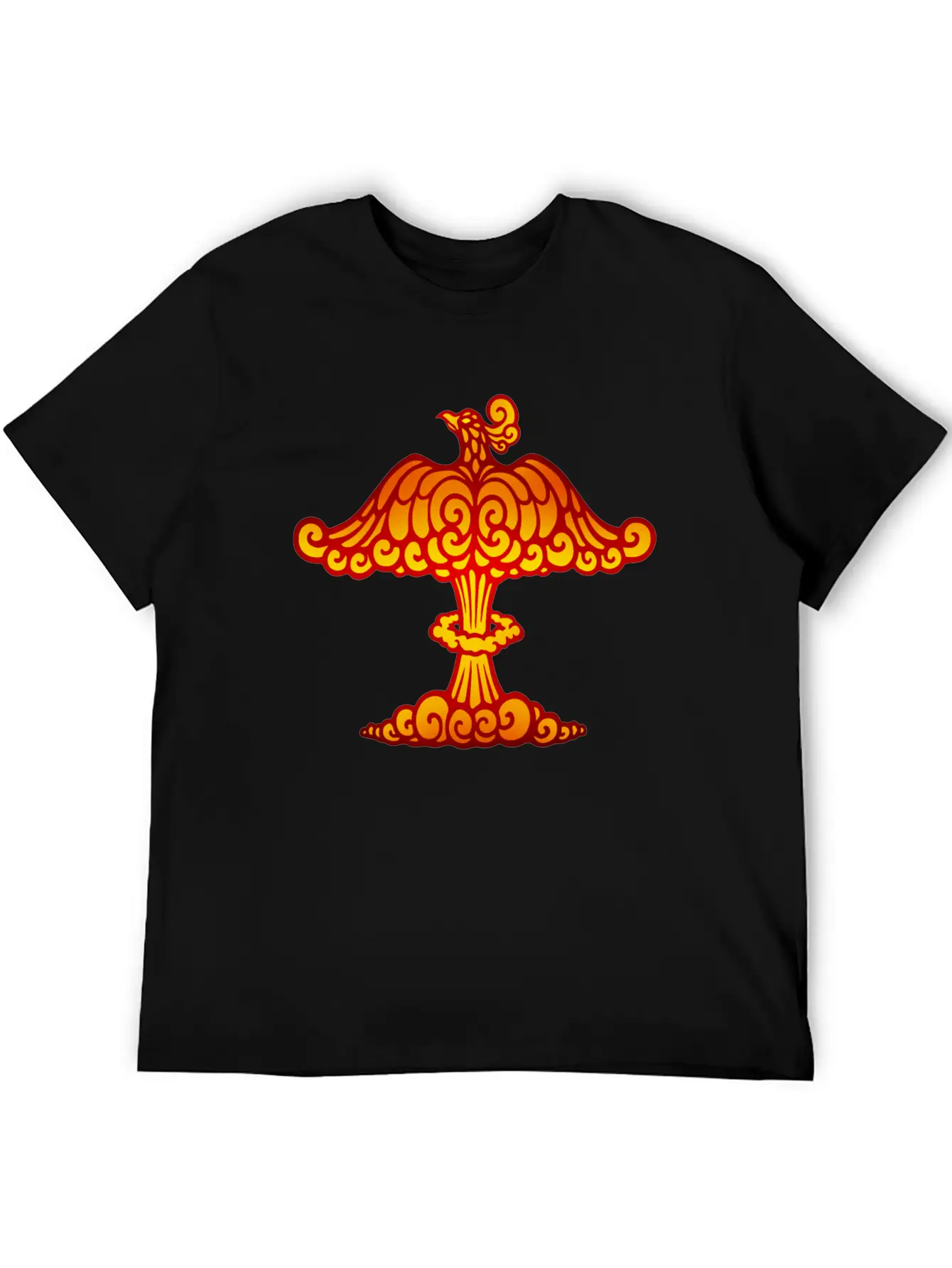 Phoenix Cloud Basic Graphic T-Shirt – Daily Comfort In Soft Cotton