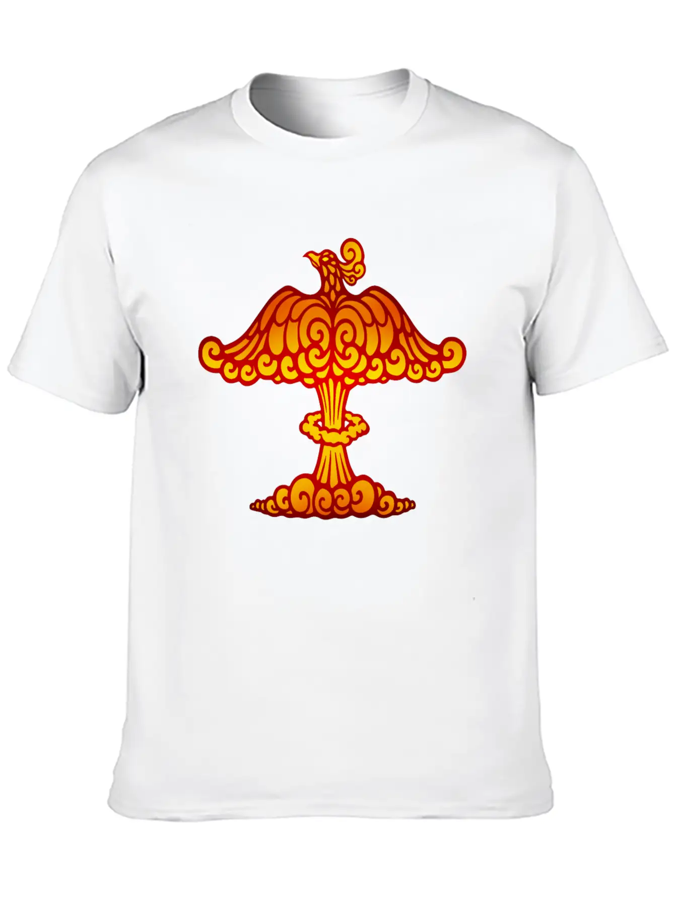 Phoenix Cloud Basic Graphic T-Shirt – Daily Comfort In Soft Cotton