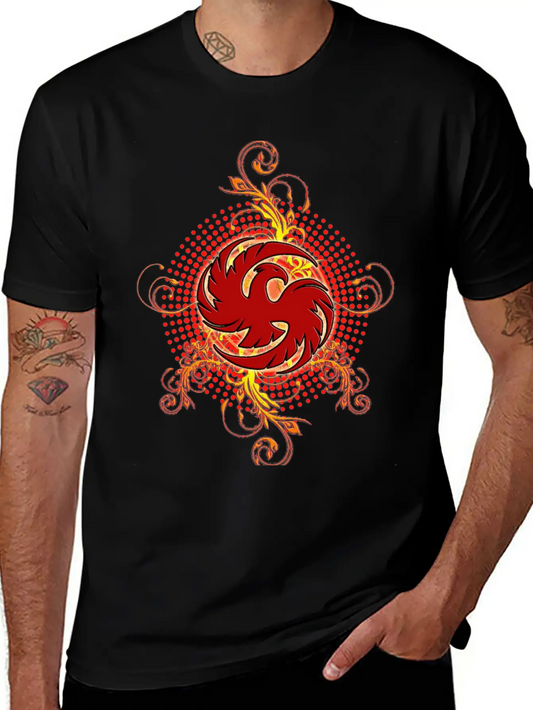 Phoenix Comfortable Minimalist Graphic Tee – Summer Style Essential