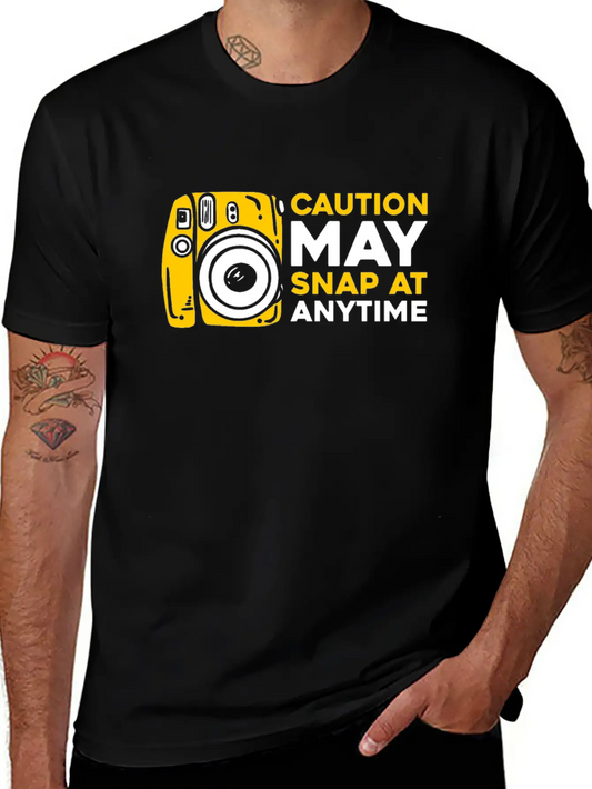 Photographer Camera Photography Essential Unisex Summer Tee – Soft Cotton Casual Fit